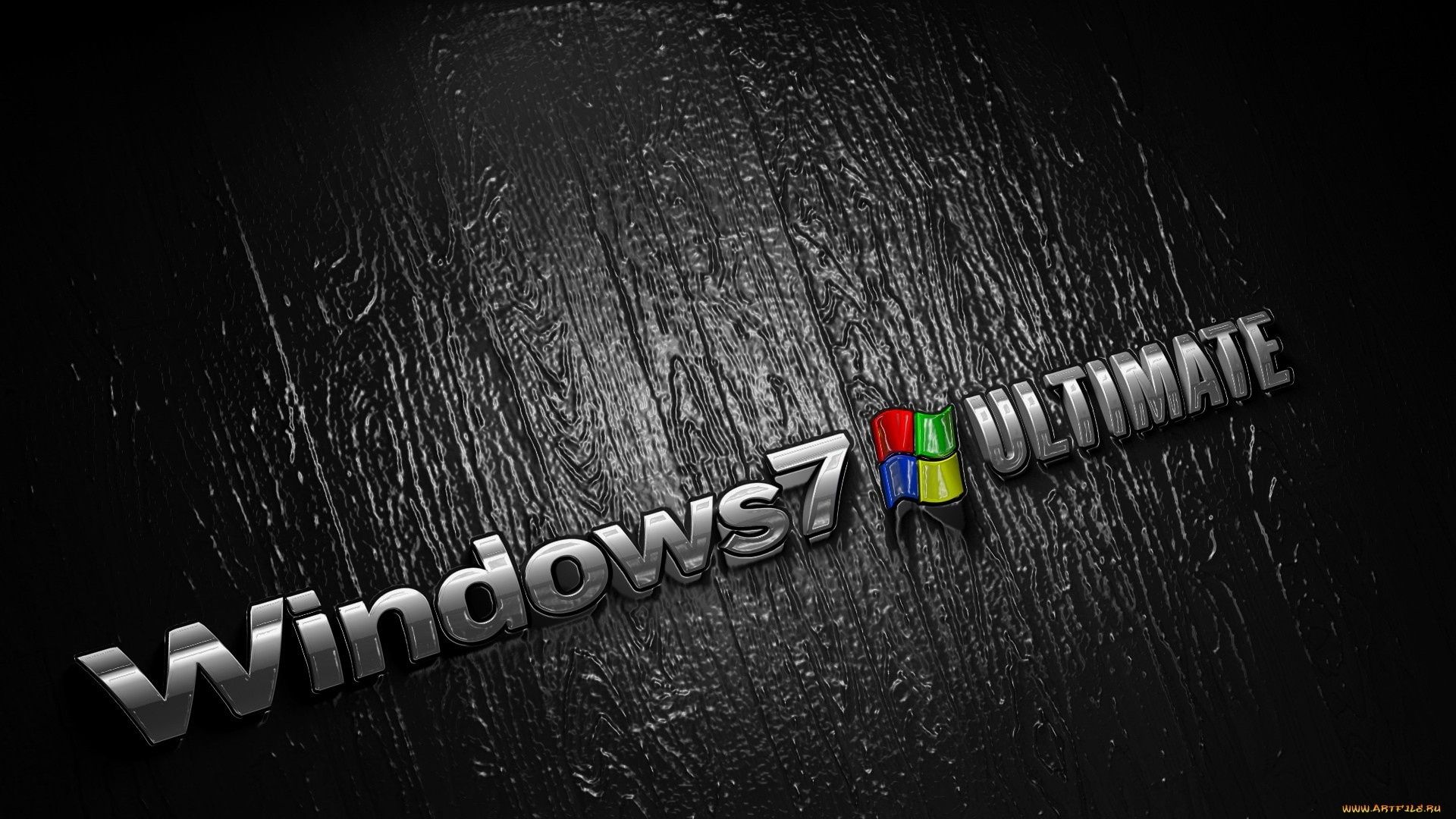 windows рабочего стола темный