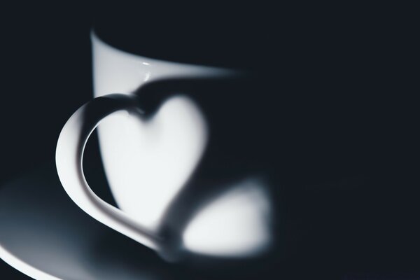 Art is in the details. The cup in love