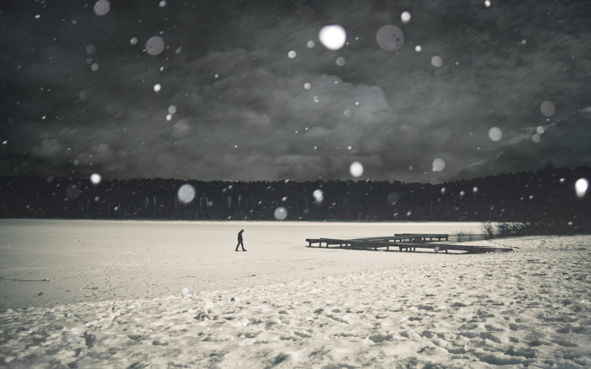 coeurs hiver neige eau plage glace paysage froid océan mer mer météo congelé lac réflexion