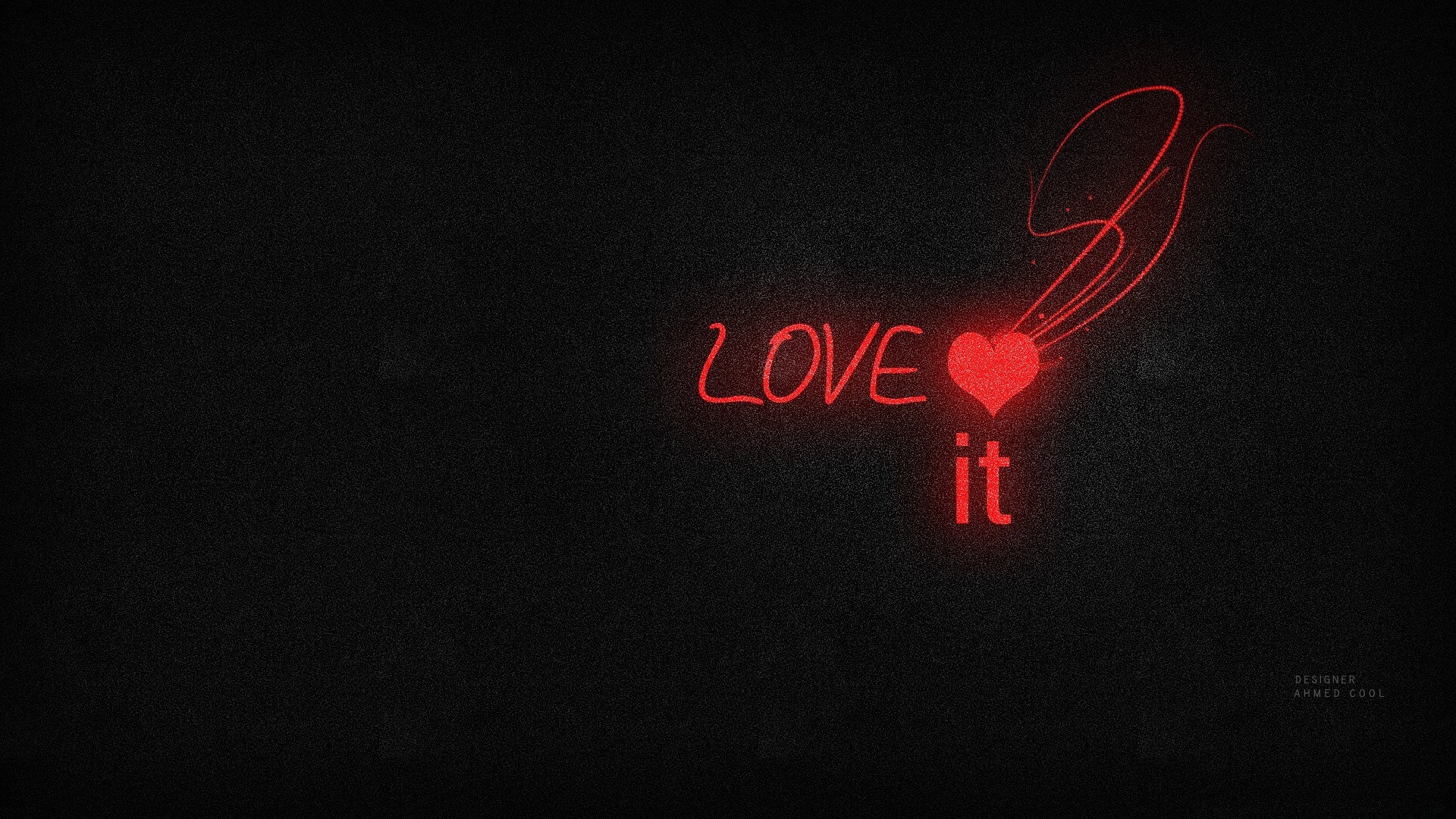 hearts dark desktop