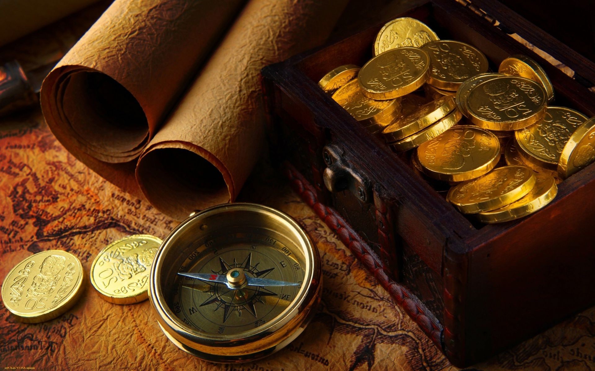 деньги старый античная золото бизнес винтаж рабочего стола компас ретро медь сокровище