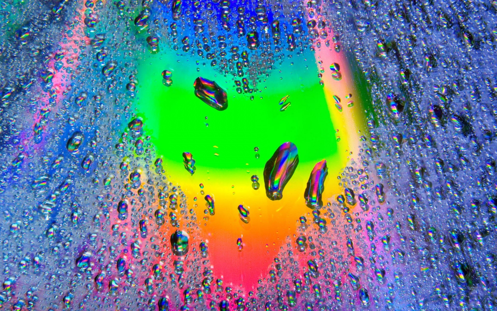 hearts wet abstract drop splash color water desktop pattern bright texture art bubble