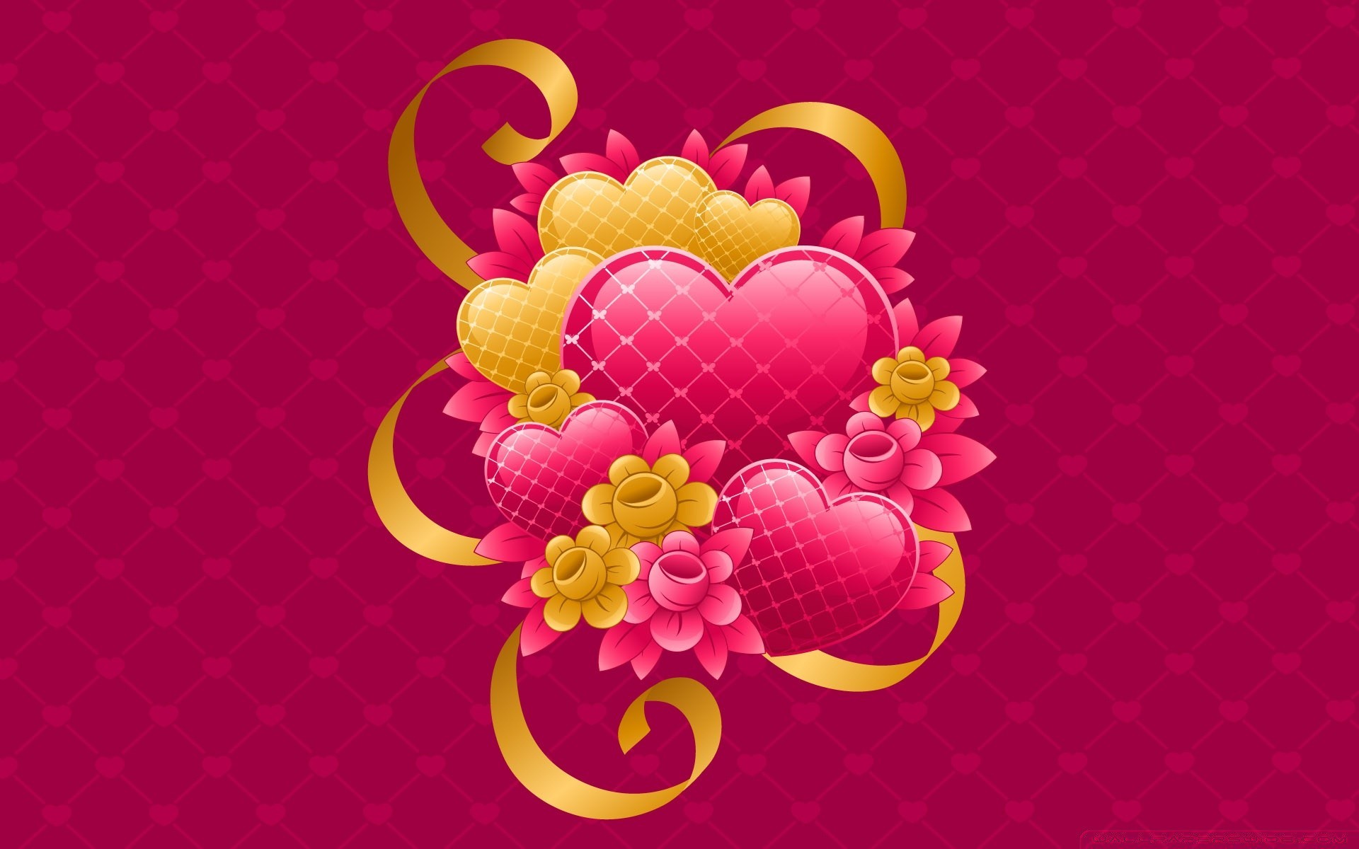 hearts desktop love romance decoration heart design romantic card color illustration bright