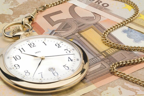 Time is money, vintage and classic