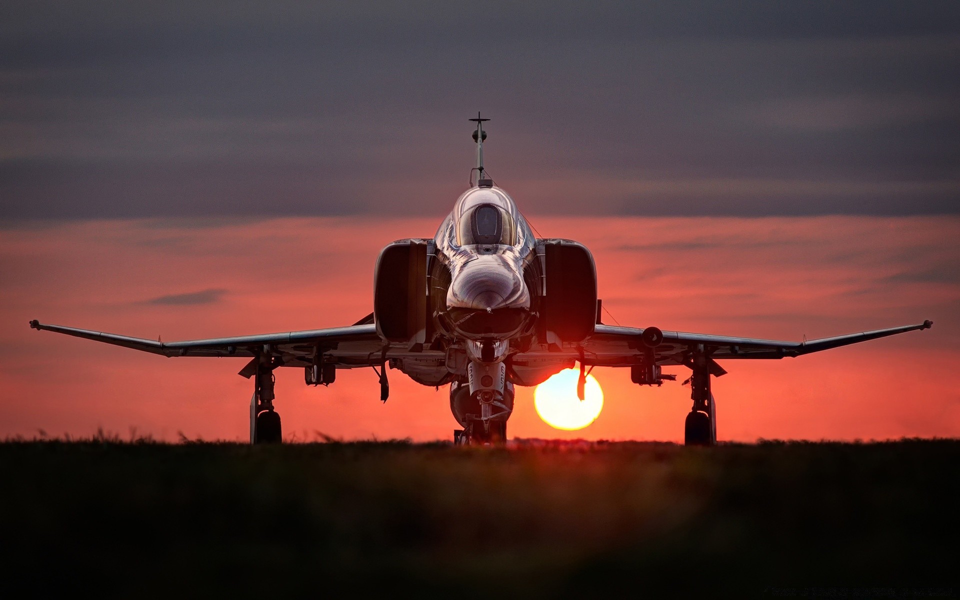 aviación avión avión coche militar sistema de transporte cielo puesta de sol silueta aeropuerto guerra