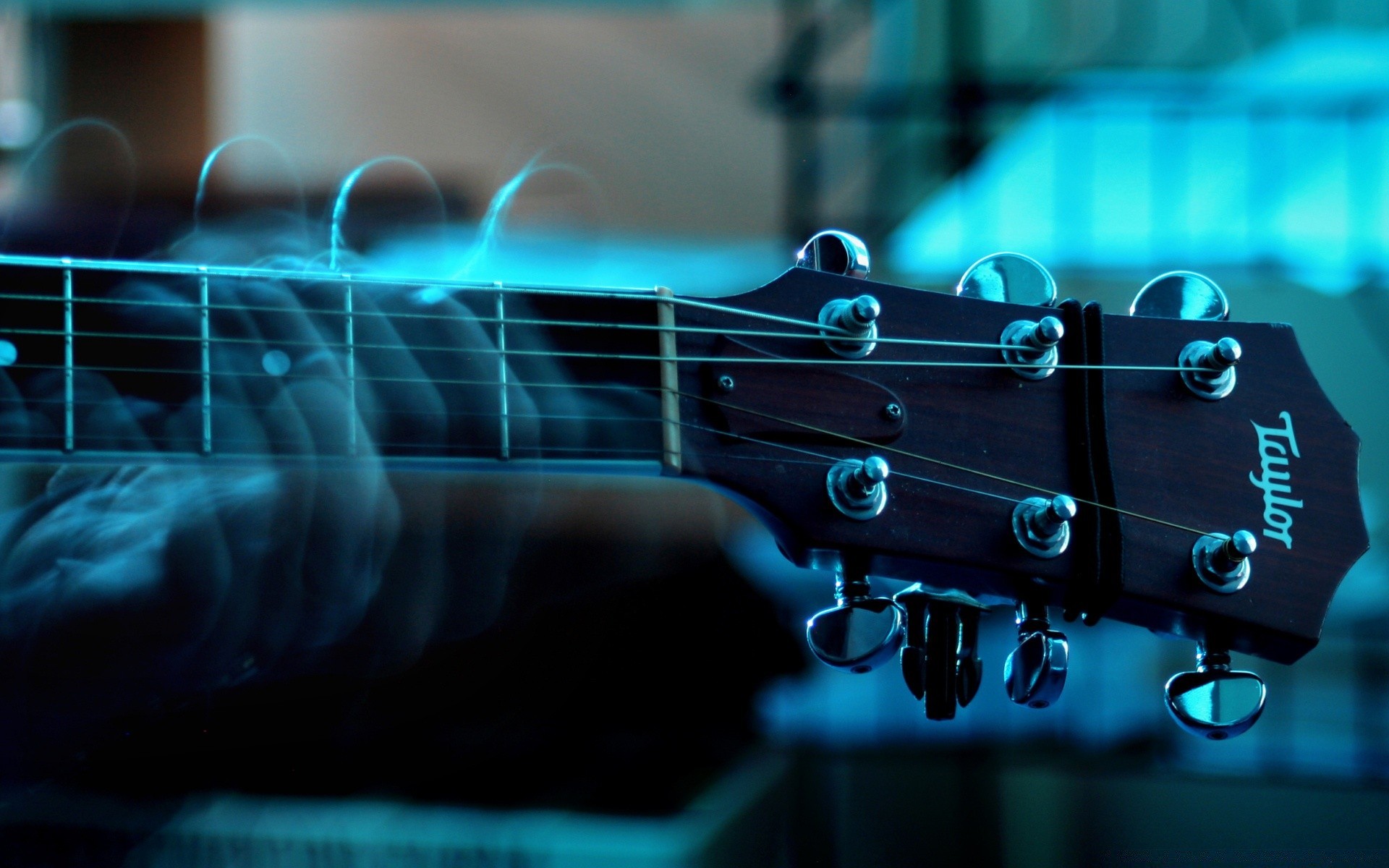 música desenfoque tecnología concierto sonido guitarra