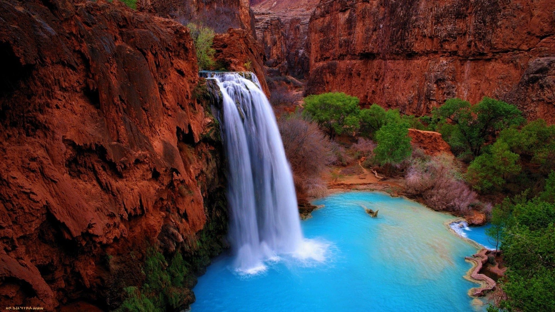 waterfalls water waterfall river travel rock stream nature landscape outdoors canyon creek cascade scenic motion mountain