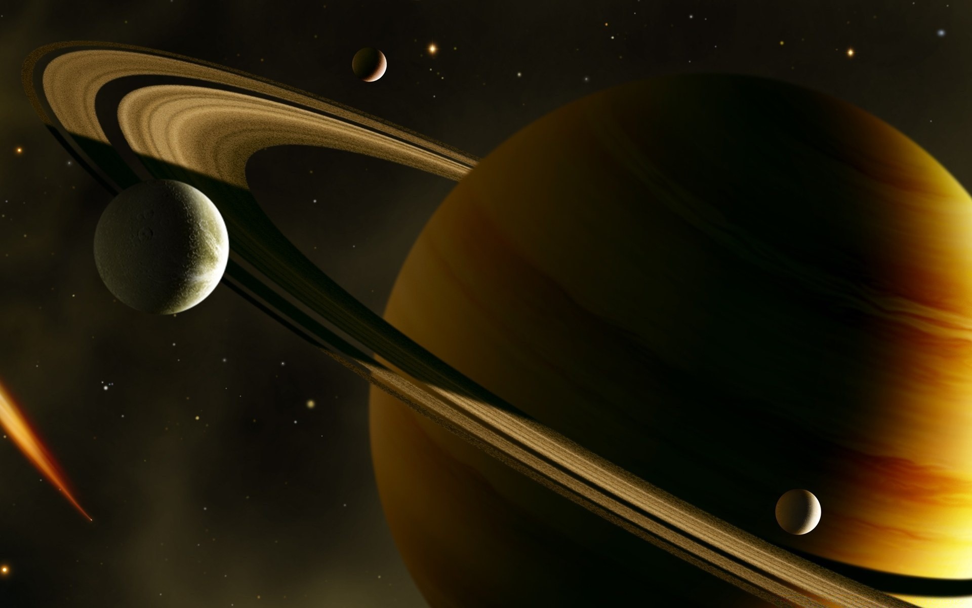 planetas luna astronomía galaxia planetas saturno júpiter solar ciencia espacio nave espacial exploración eclipse órbitas oscuro espacio astrología luz anillo esfera