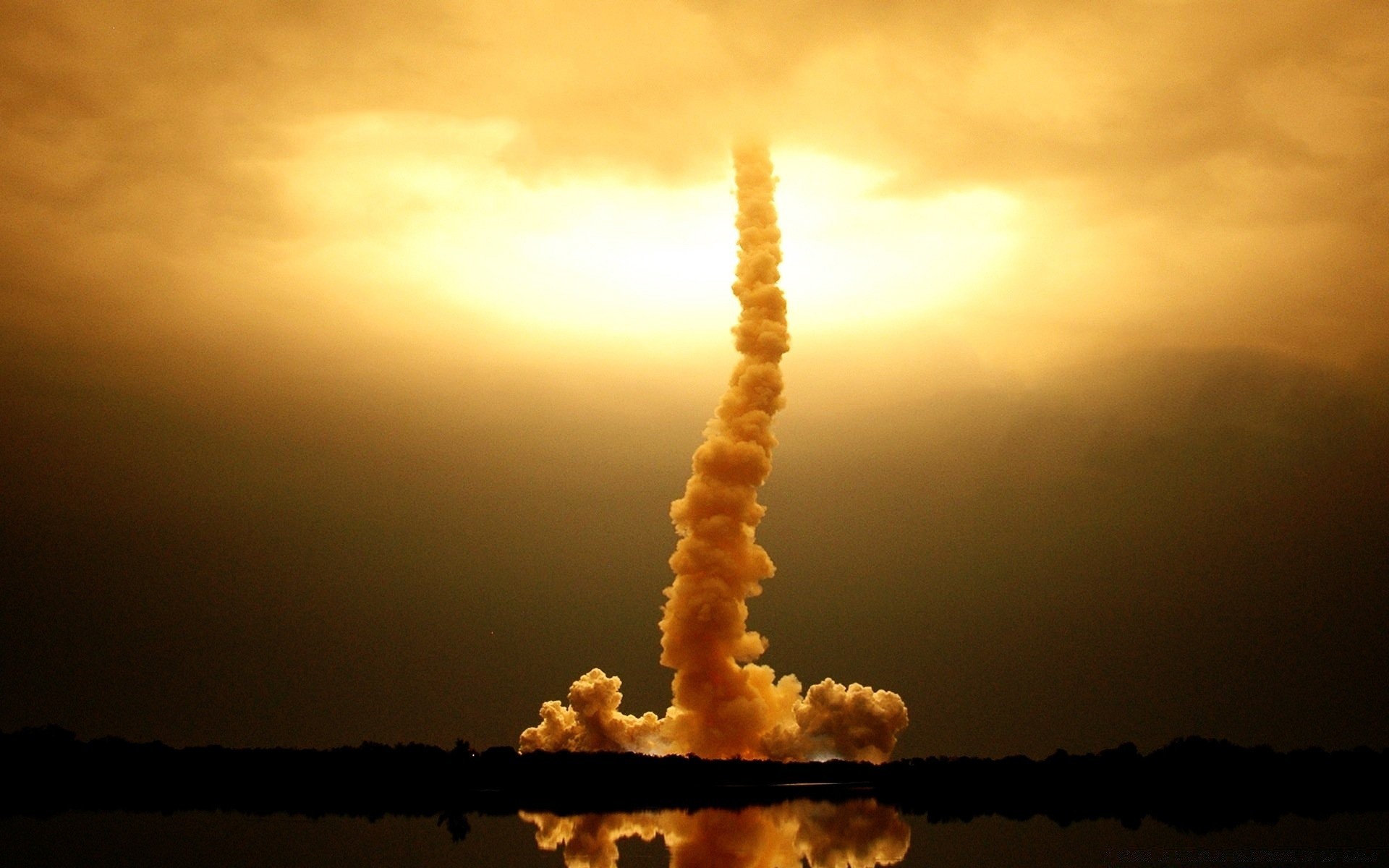 naves espaciales puesta del sol humo cielo amanecer sol naturaleza al aire libre paisaje noche retroiluminado