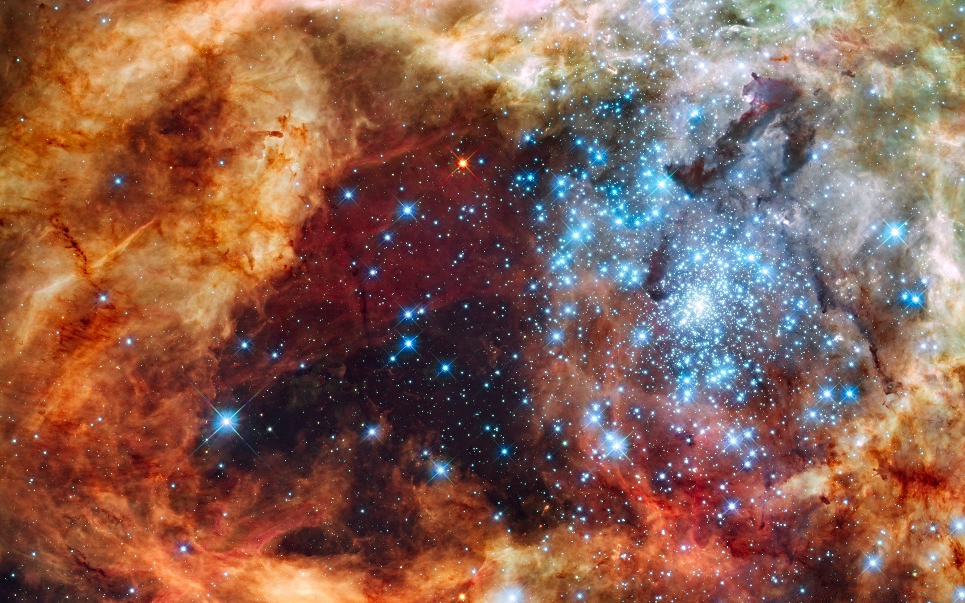 nebulose astronomia polvere spazio galassia costellazione scienza desktop infinito texture creazione pianeti astratto profondo luce