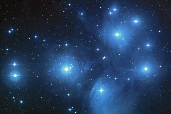 A beautiful constellation in outer space