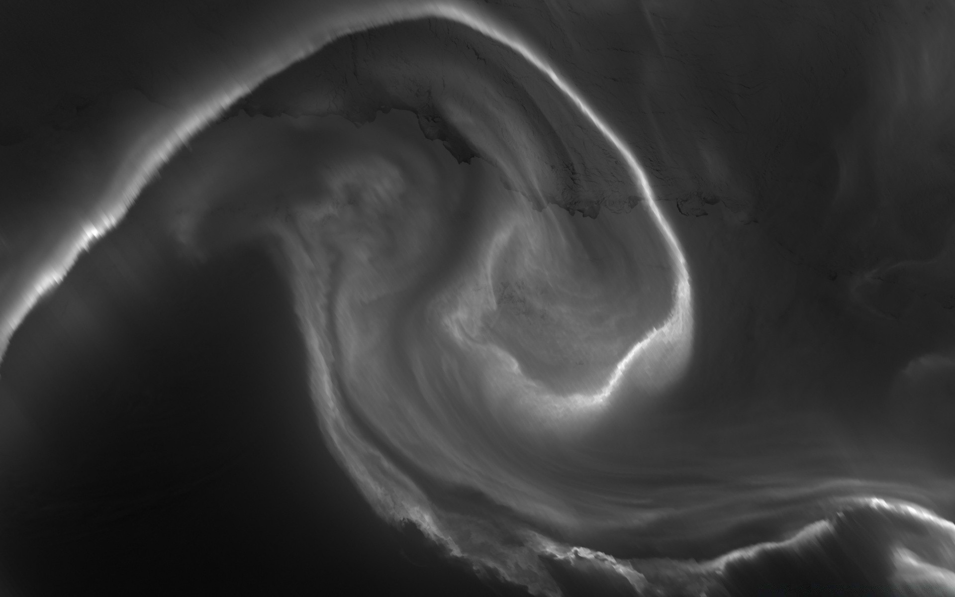 kosmos abstrakt kunst wissenschaft tornado glatt form sturm bewegung textur desktop astronomie monochrom frucht