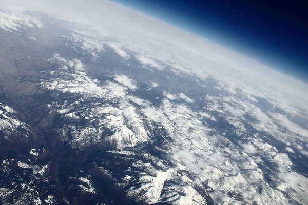 Vista de nuestra Tierra desde el espacio