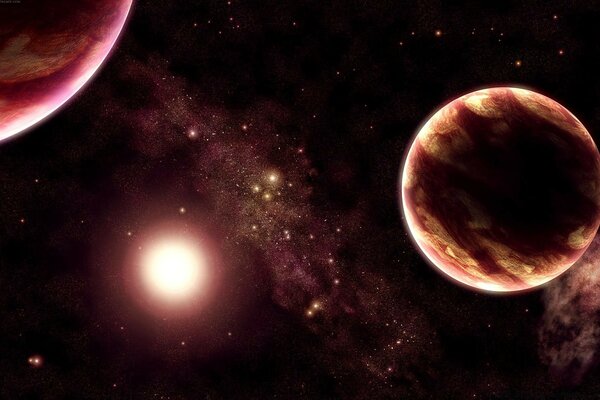 Planets in the black galaxy