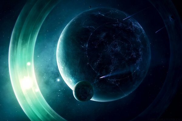 Beautiful photos of planets in space