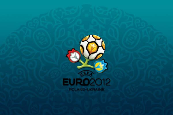 Ilustración del logotipo del torneo europeo 2012