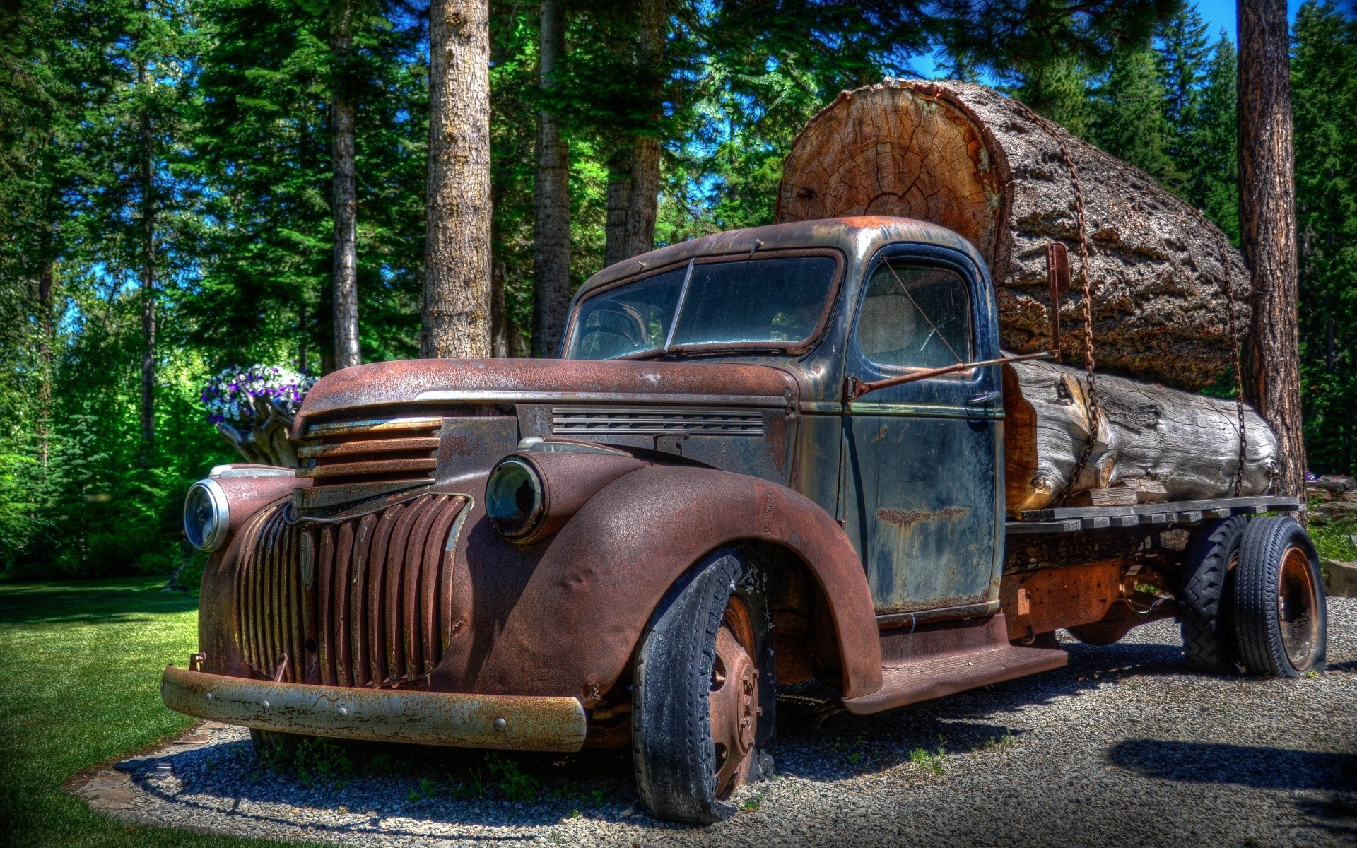 auto d epoca auto sistema di trasporto di legno camion ruote vecchio disco di viaggio