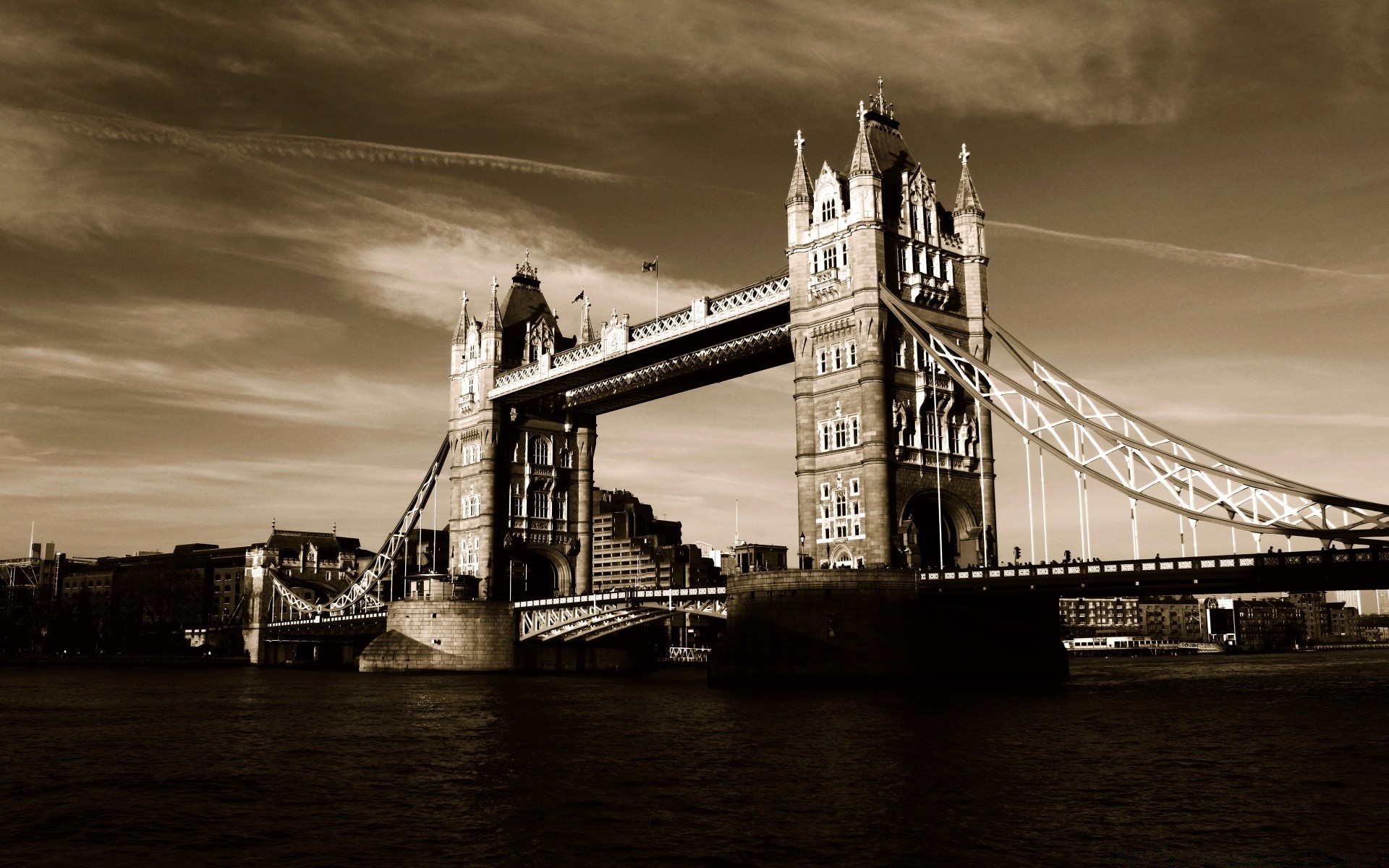 jahrgang brücke fluss architektur wasser zugbrücke stadt reisen sonnenuntergang himmel turm haus hängebrücke transportsystem reflexion wahrzeichen städtisch skyline