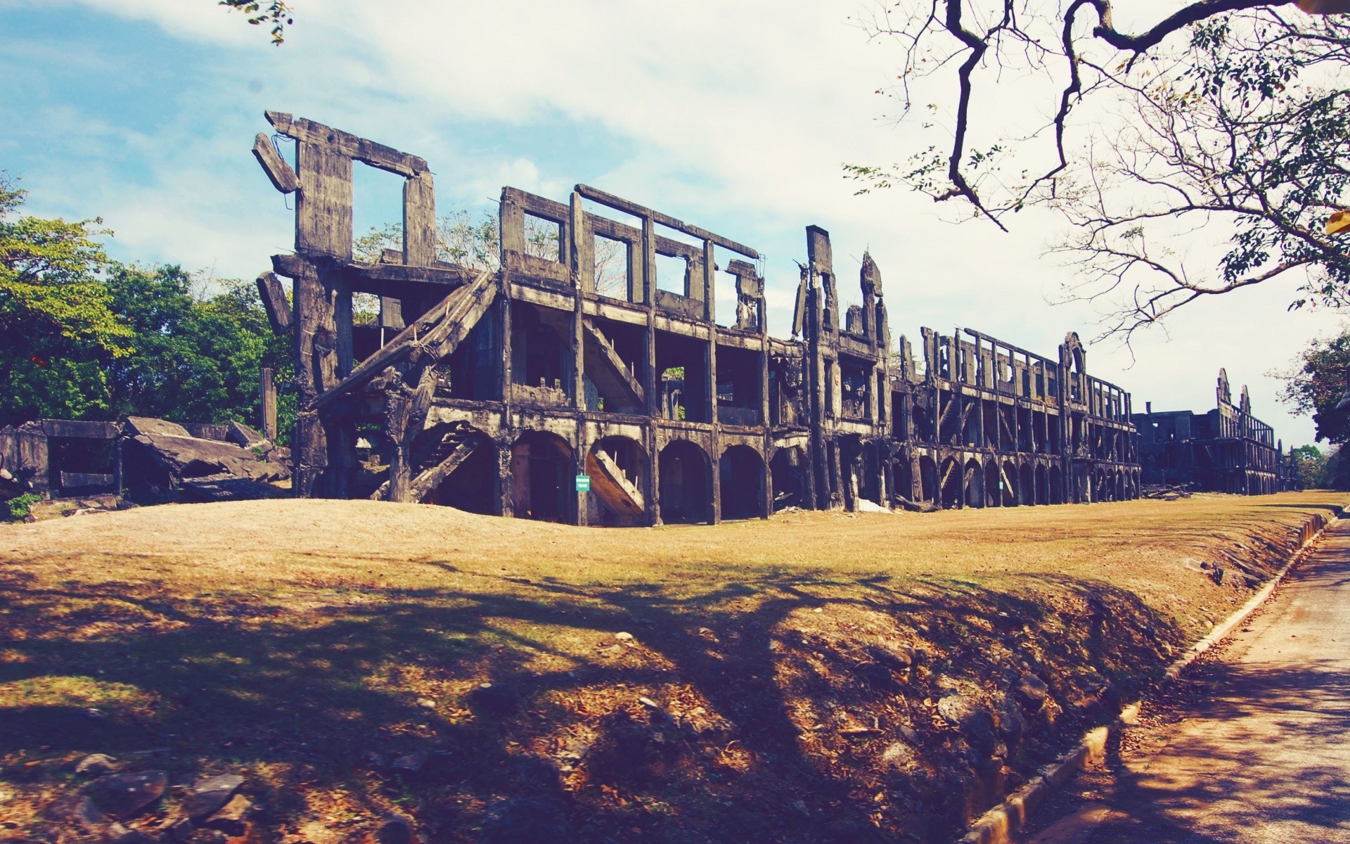 vintage outdoors building sky travel old architecture