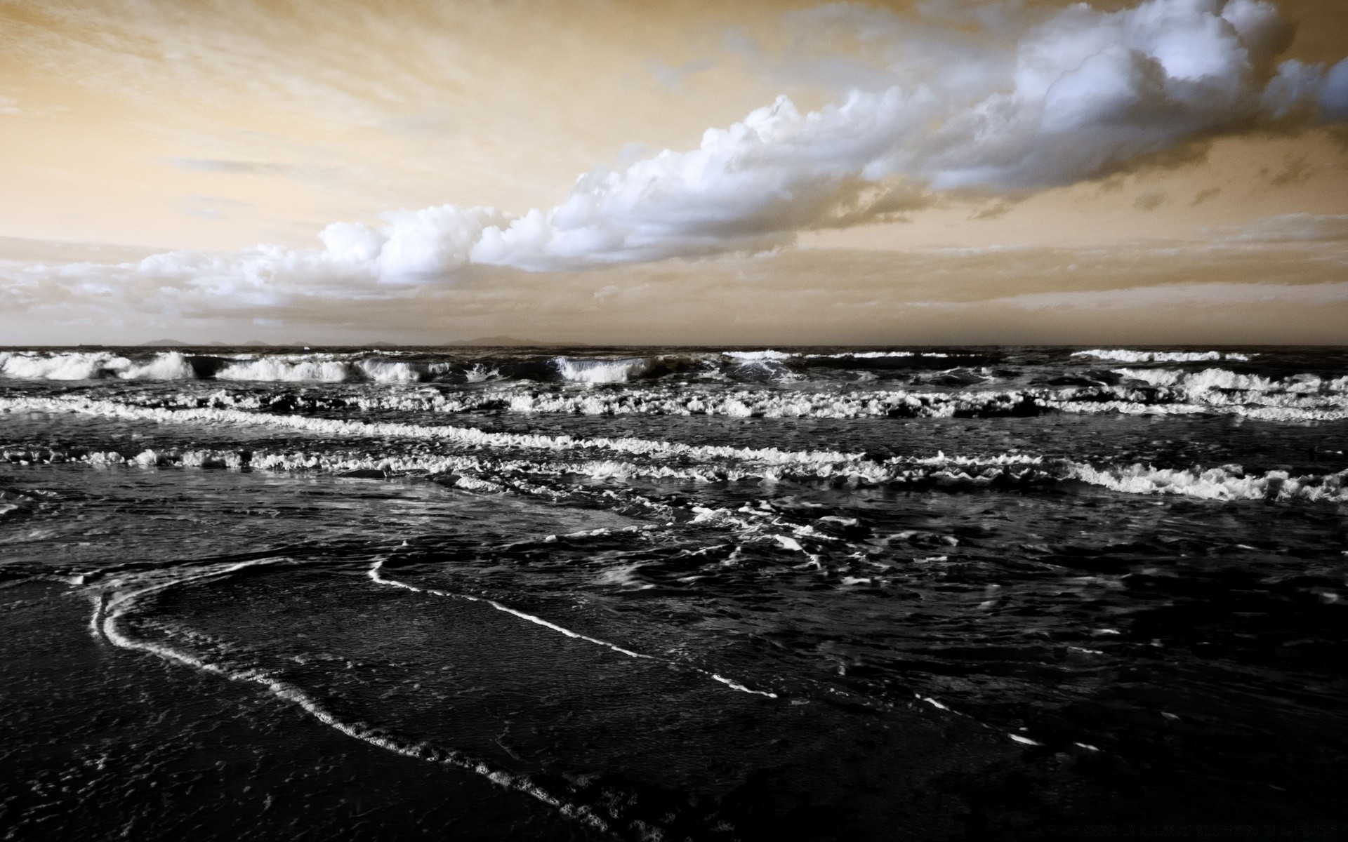 vintage water beach sea ocean sunset seashore landscape monochrome seascape travel sky storm winter ice dawn evening snow nature