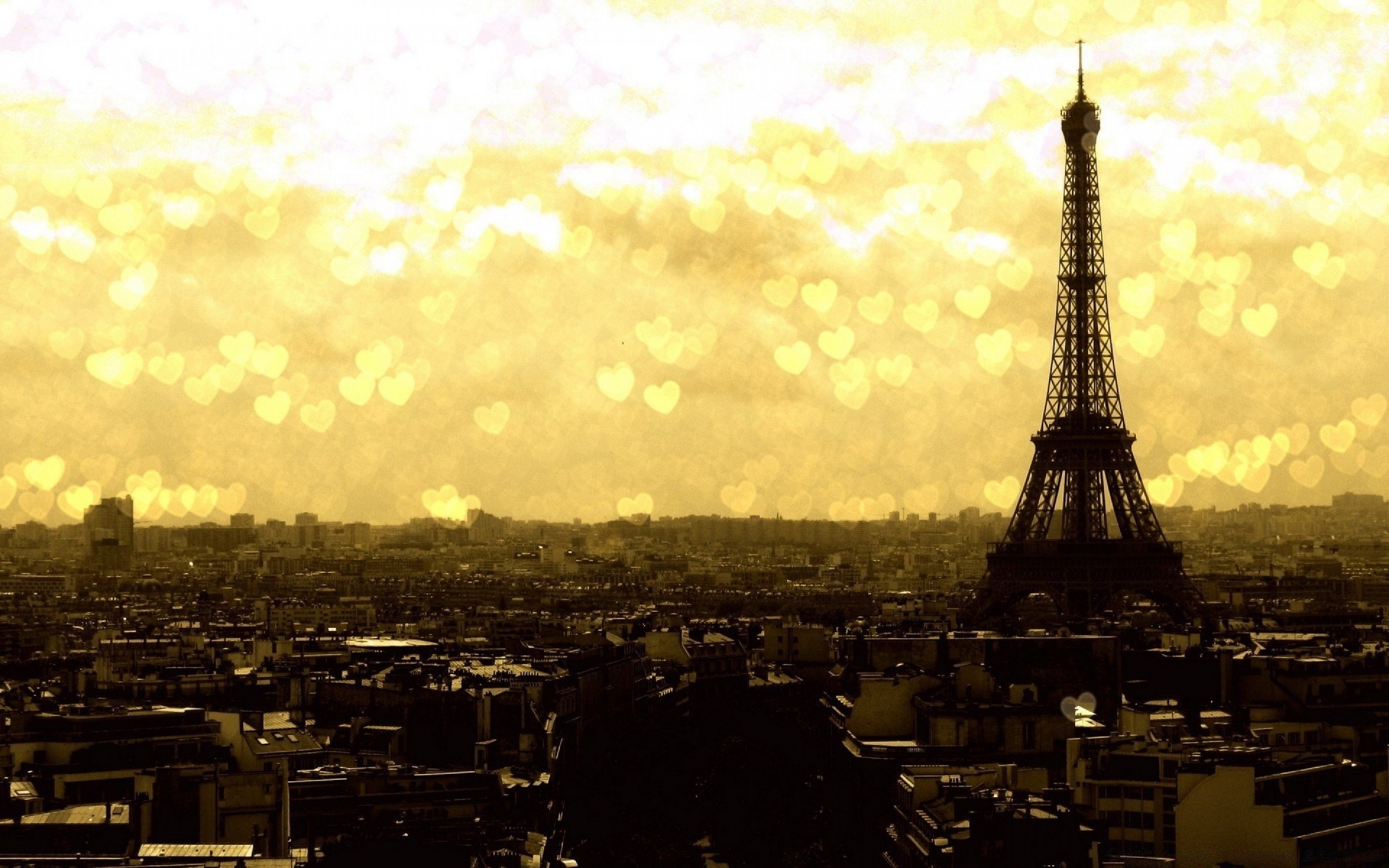 Эйфелева башня Париж закат без смс