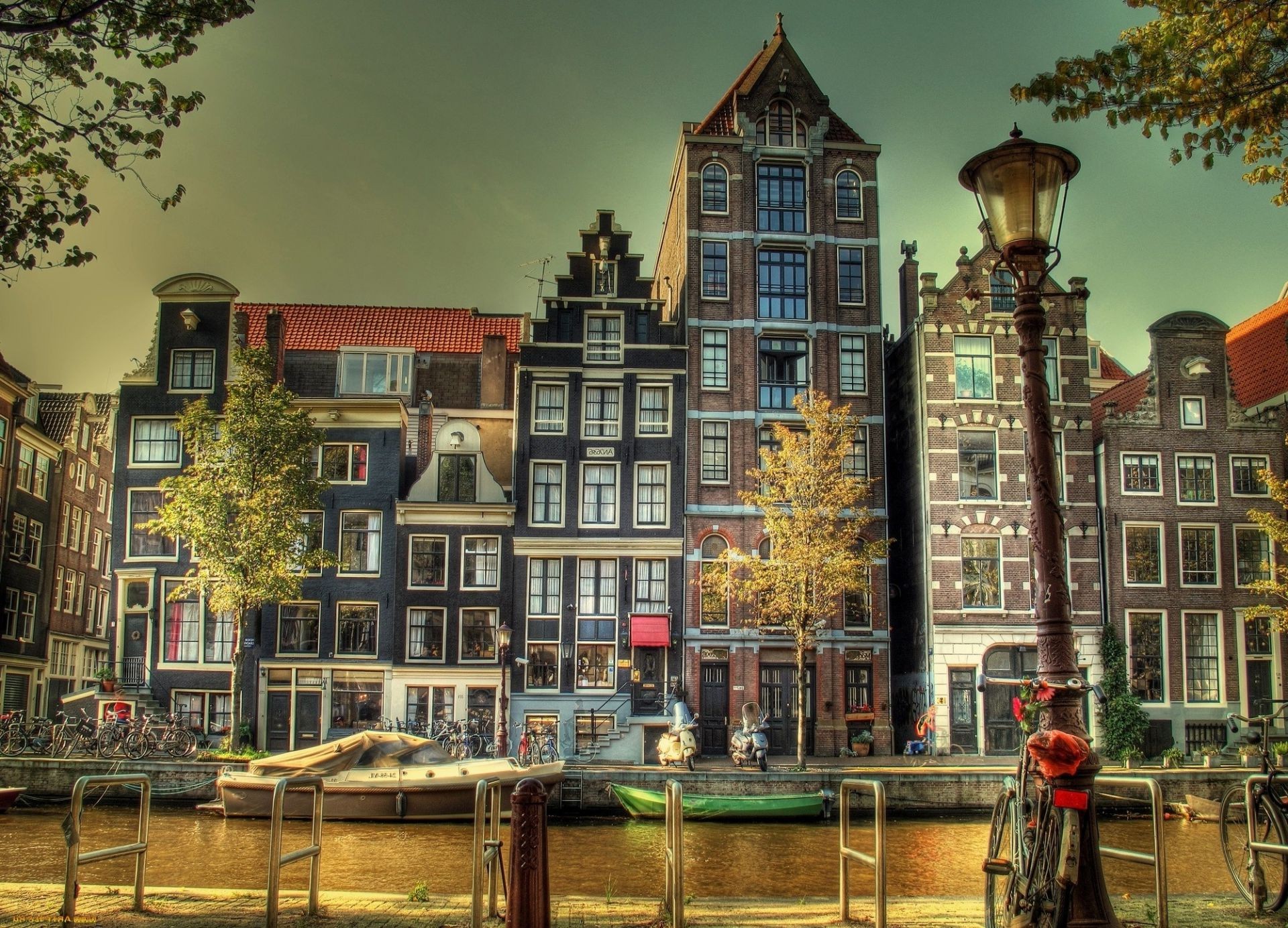 city architecture travel building street house old urban town outdoors water canal tourism river