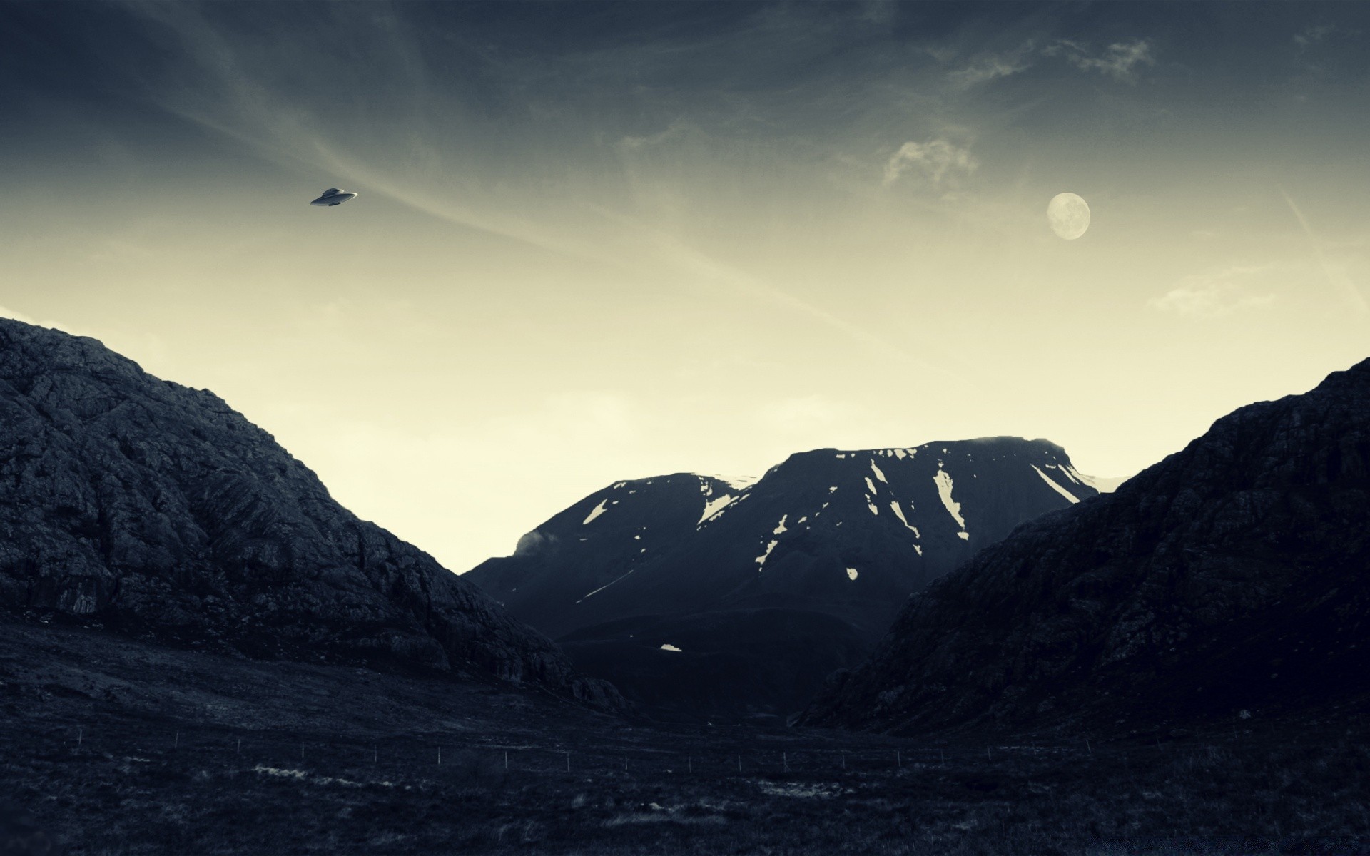 jahrgang berge landschaft schnee himmel reisen sonnenuntergang rock natur wasser im freien dämmerung licht see hügel tal landschaftlich abend winter