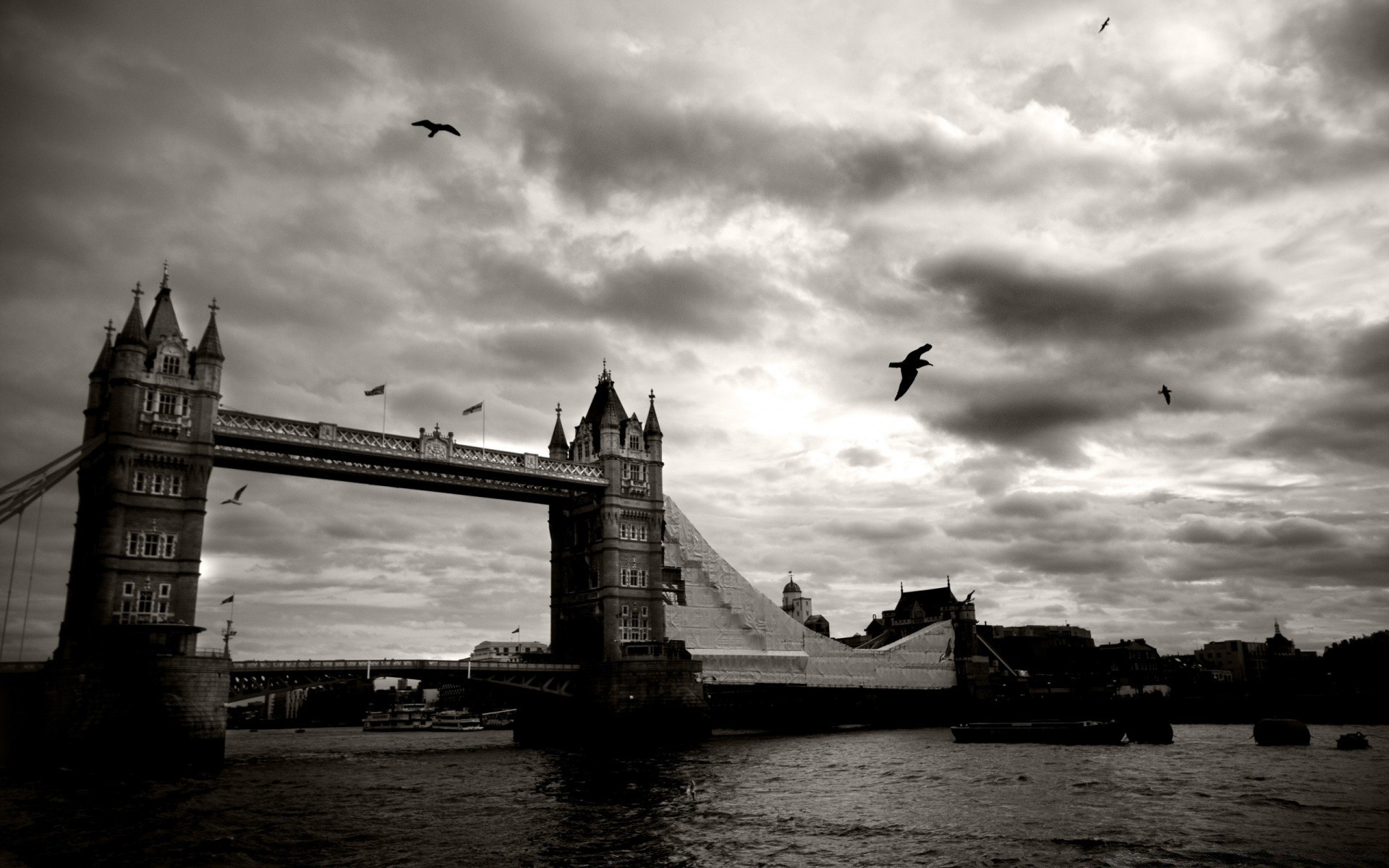 jahrgang brücke wasser monochrom fluss architektur auto reisen sonnenuntergang himmel schwarz / weiß dämmerung im freien