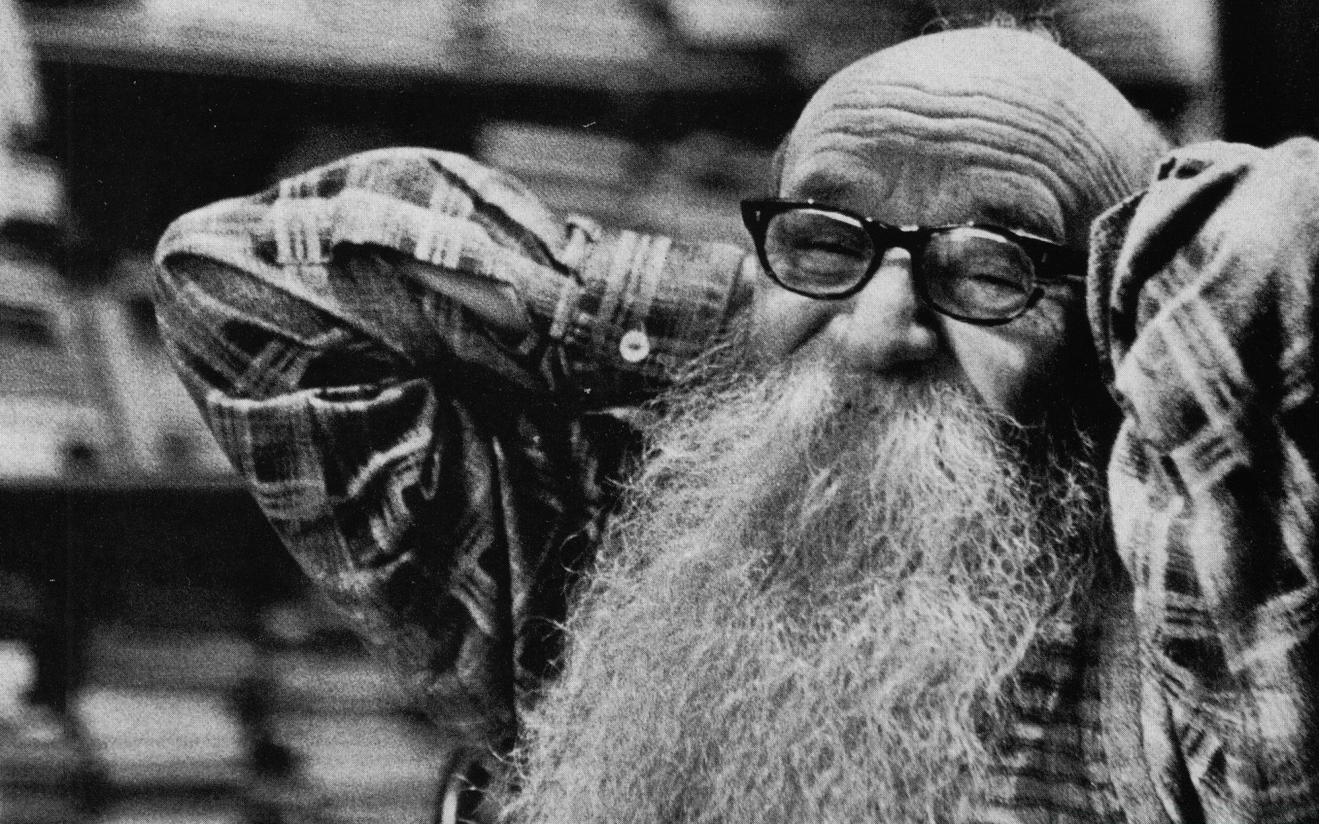 vintage portret jeden osoba dorosły zarost nosić