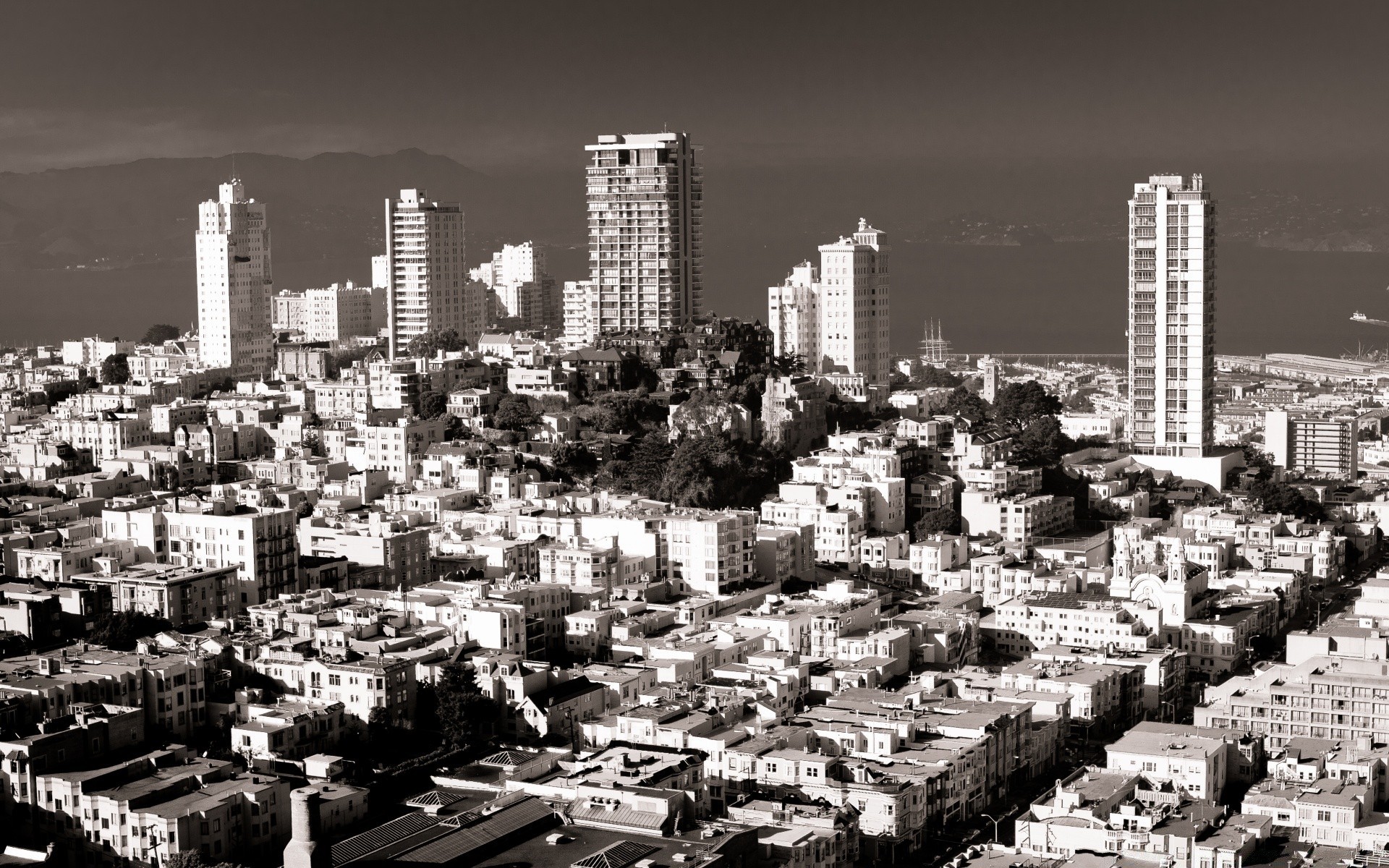 vintage ville ville skyline gratte-ciel voyage architecture maison urbain port horizontal panoramique antenne ciel bureau affaires centre-ville moderne spectacle ville