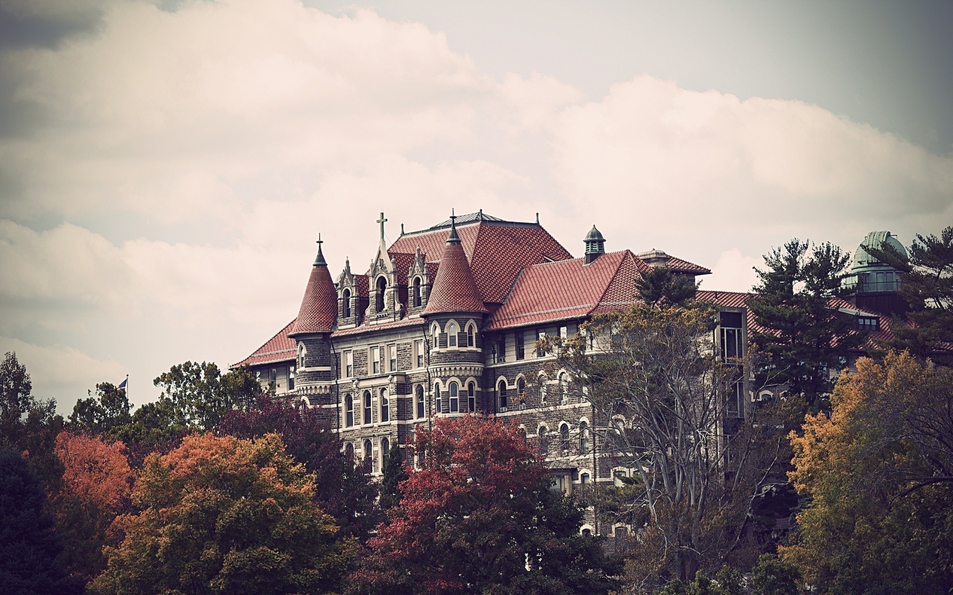 jahrgang architektur zuhause haus reisen im freien haus alt schloss dächer herrenhaus