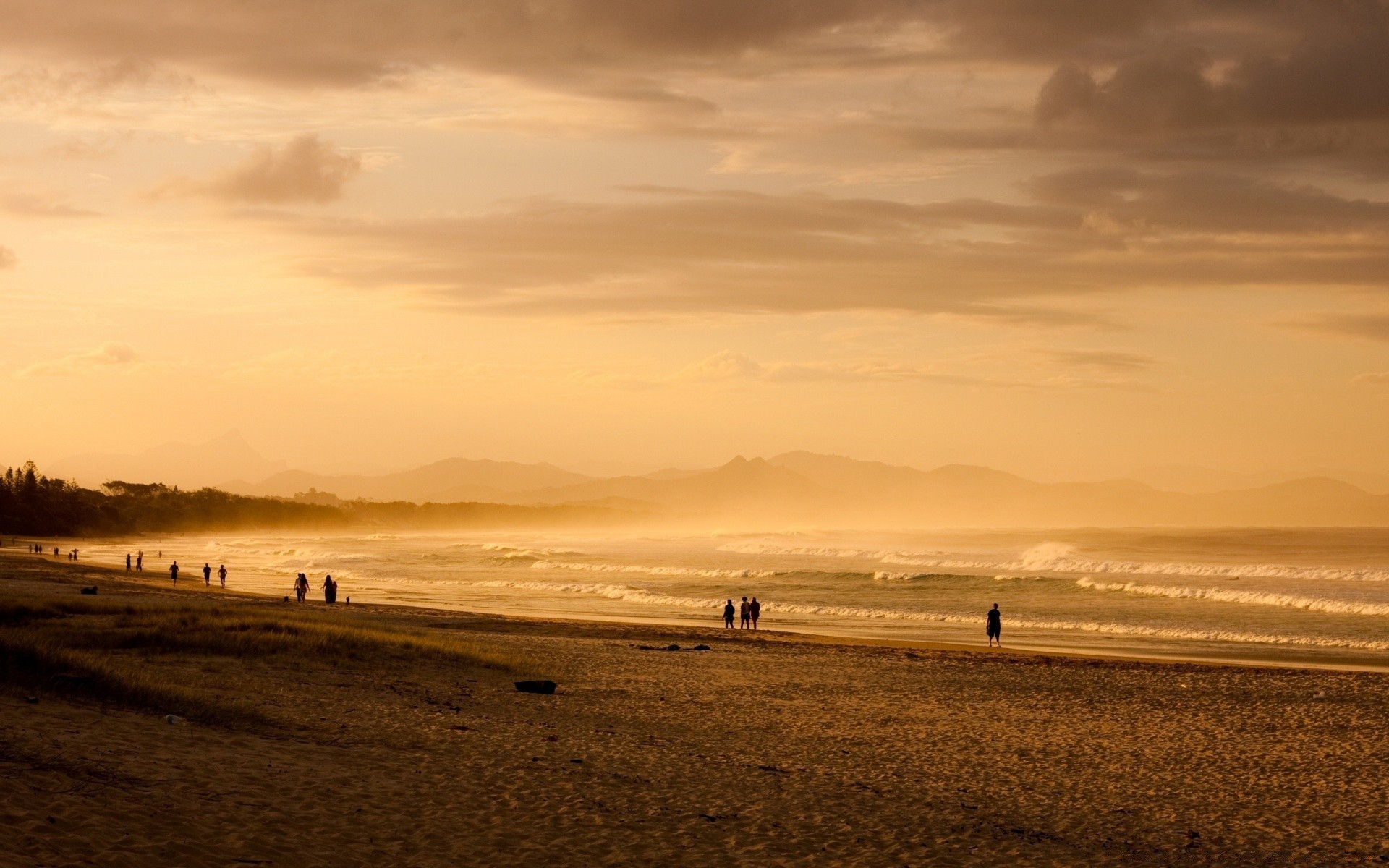 jahrgang strand meer sonnenuntergang wasser ozean dämmerung landschaft sand meer sonne abend landschaft himmel dämmerung reisen nebel see licht natur