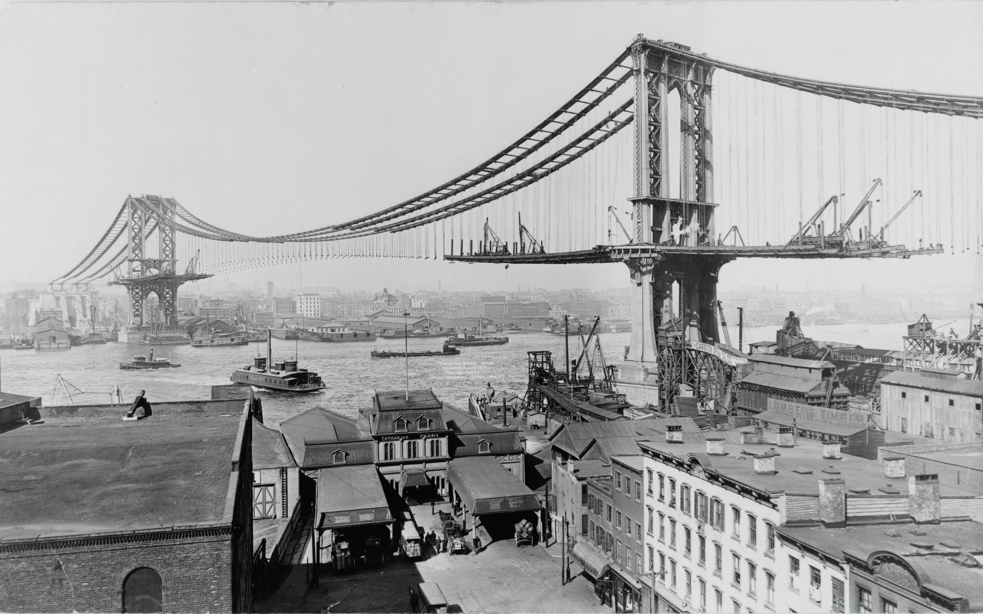 vintage sistema de transporte embarcação ponte água carro ponte suspensa