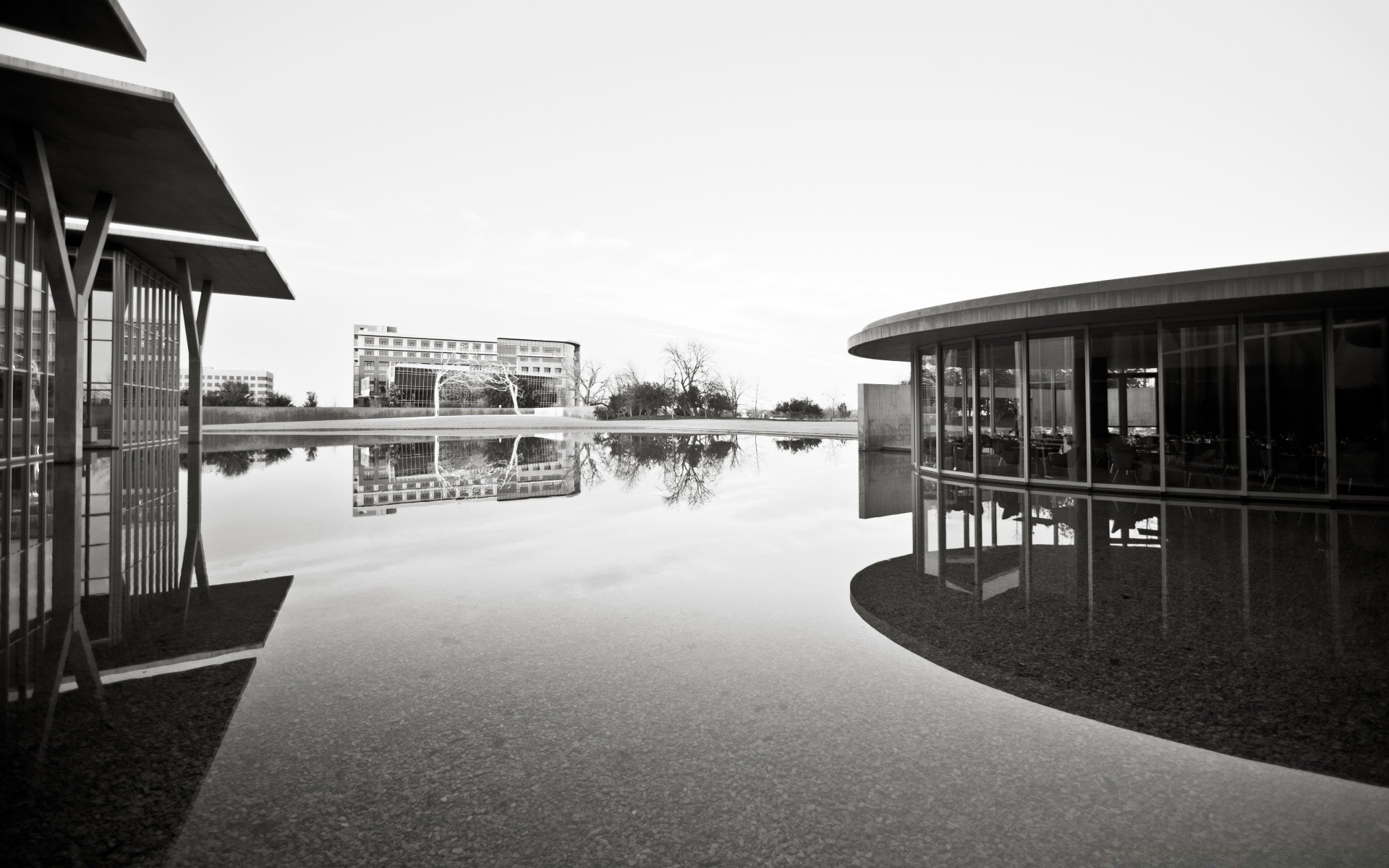 jahrgang monochrom architektur auto straße wasser reisen licht stadt haus museum im freien