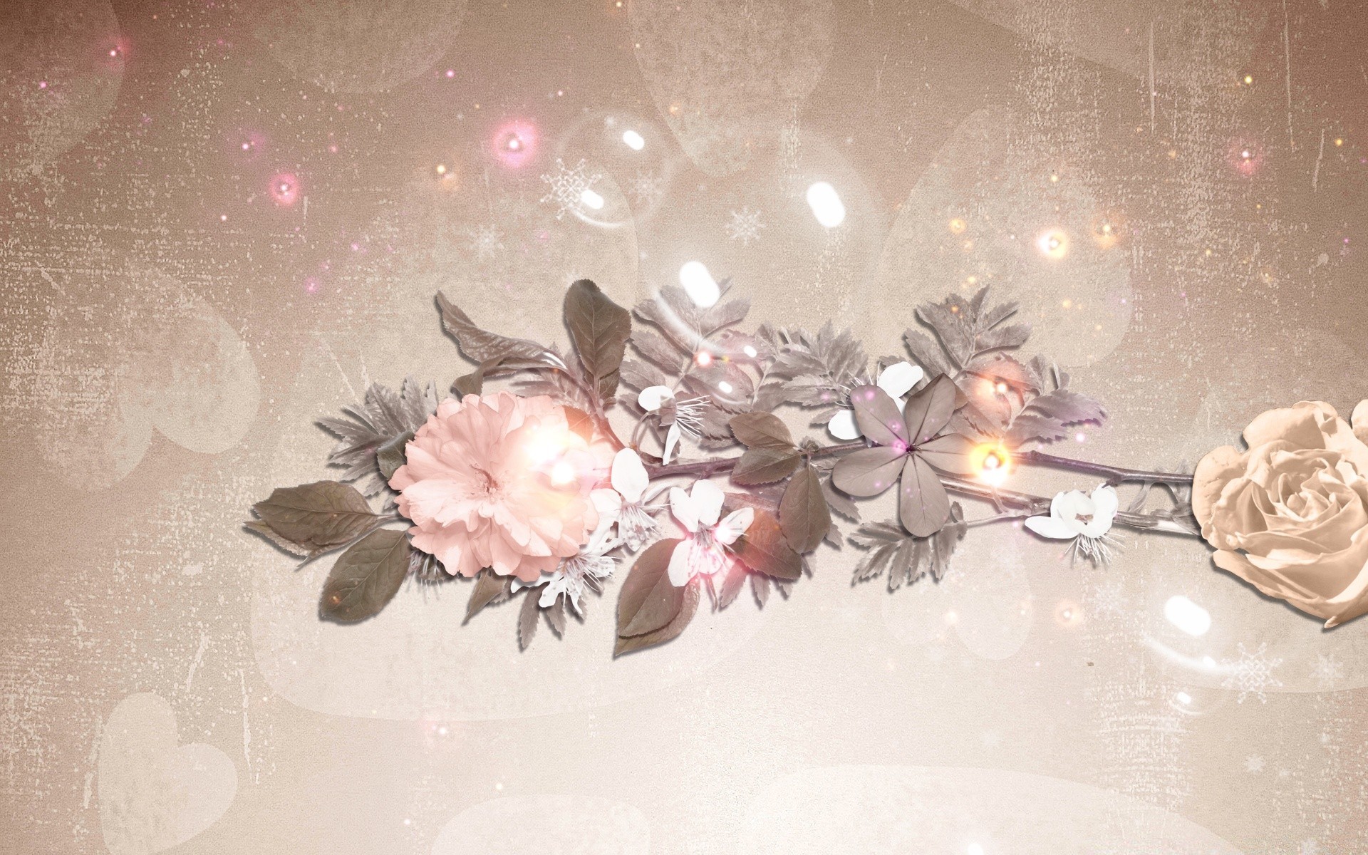 vintage blume desktop dekoration