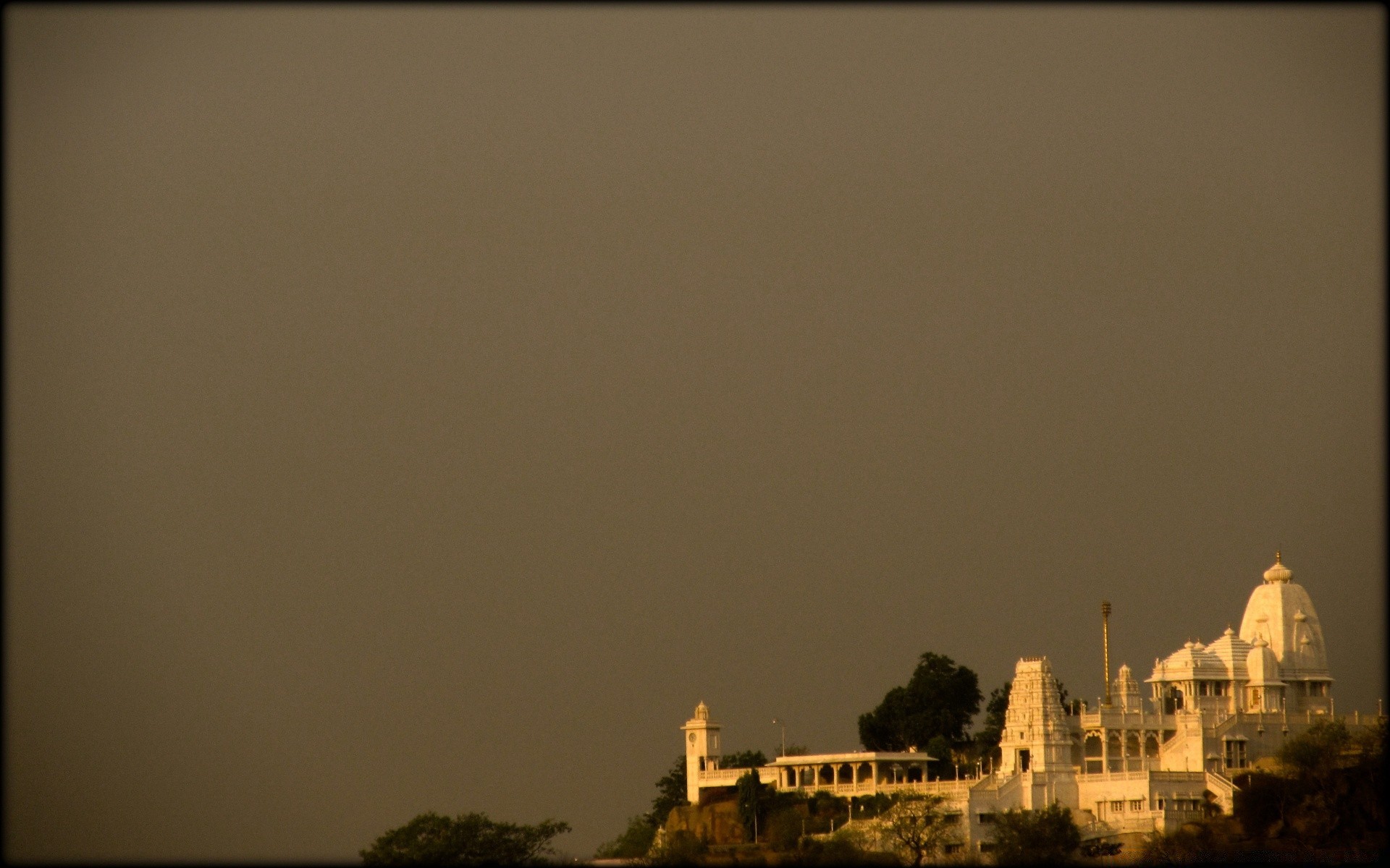 vintage sunset city light dawn sky architecture landscape silhouette church travel evening art tree skyline fog dusk sun street castle cityscape