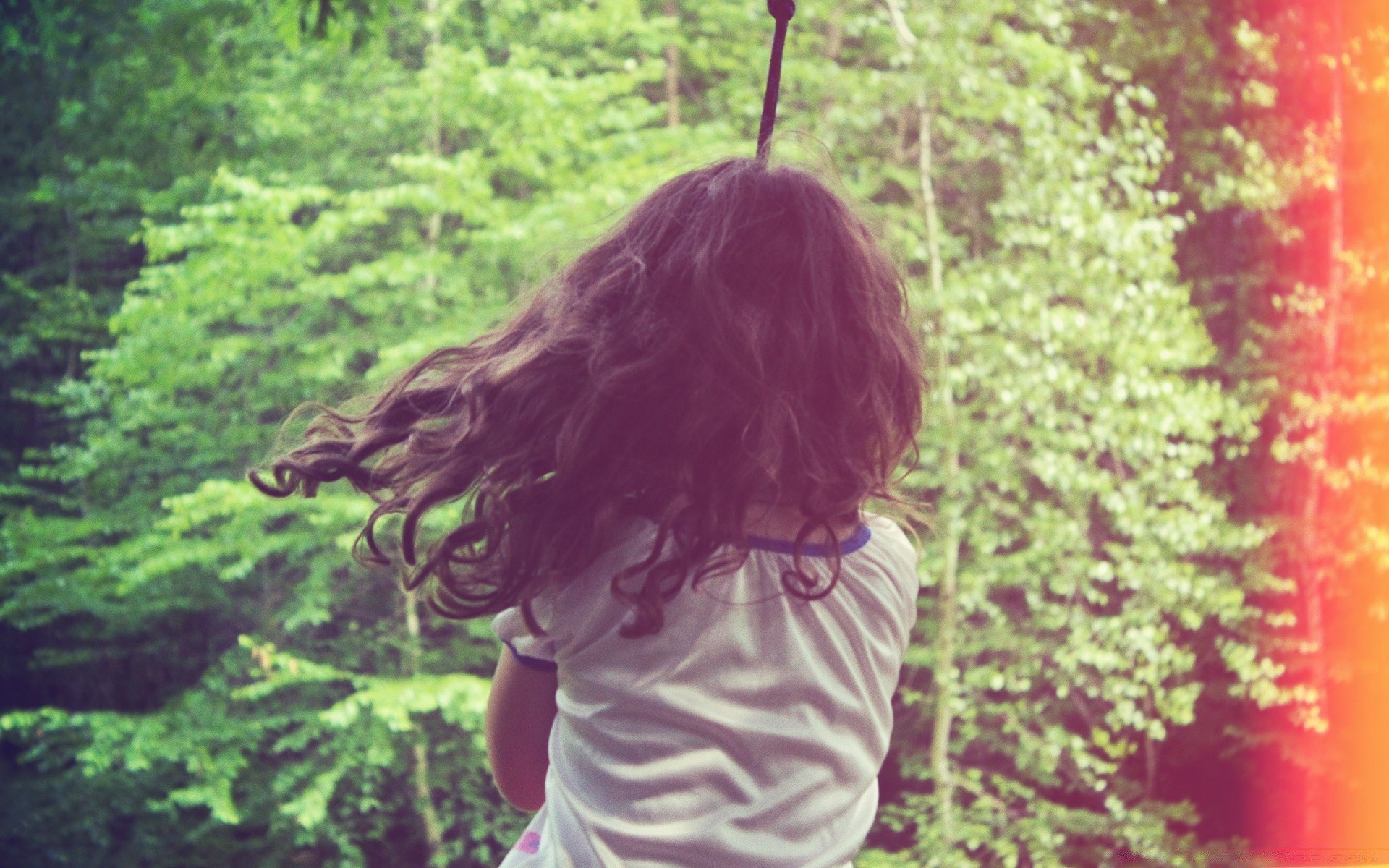 vintage nature wood summer outdoors leaf park beautiful girl one tree fair weather