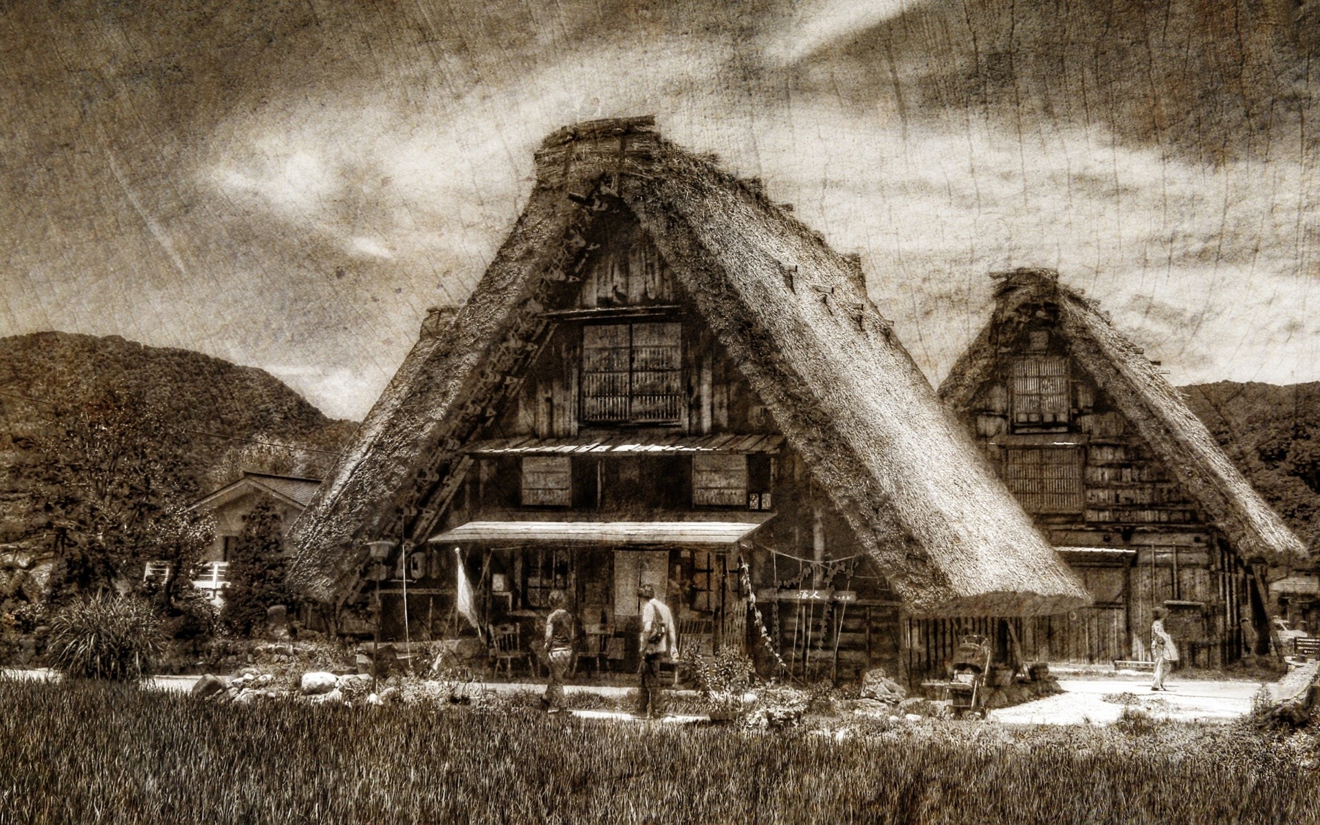 vintage old building home house abandoned architecture decay barn farmhouse antique construction sepia ancient farm art monochrome black and white