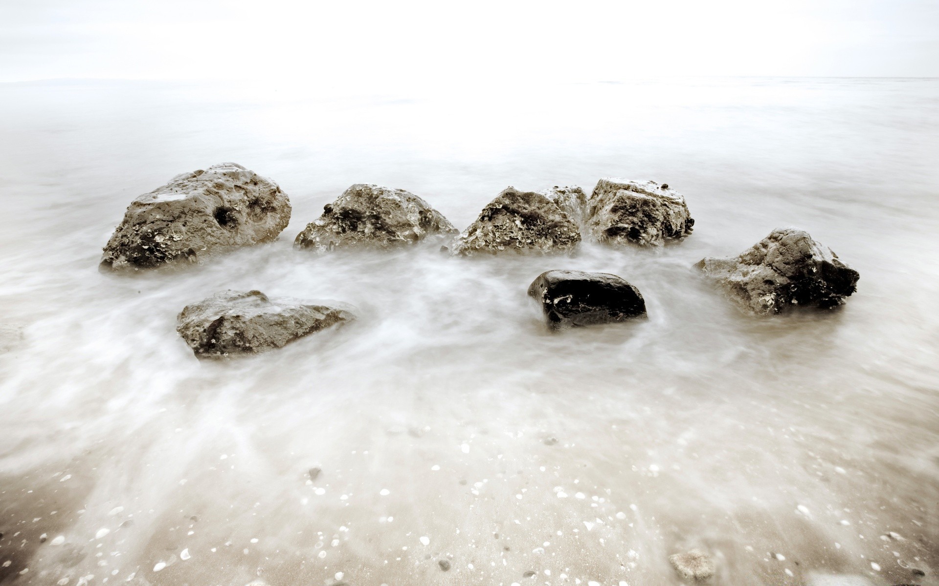 vintage water storm landscape sea beach ocean foam rock surf seashore splash nature