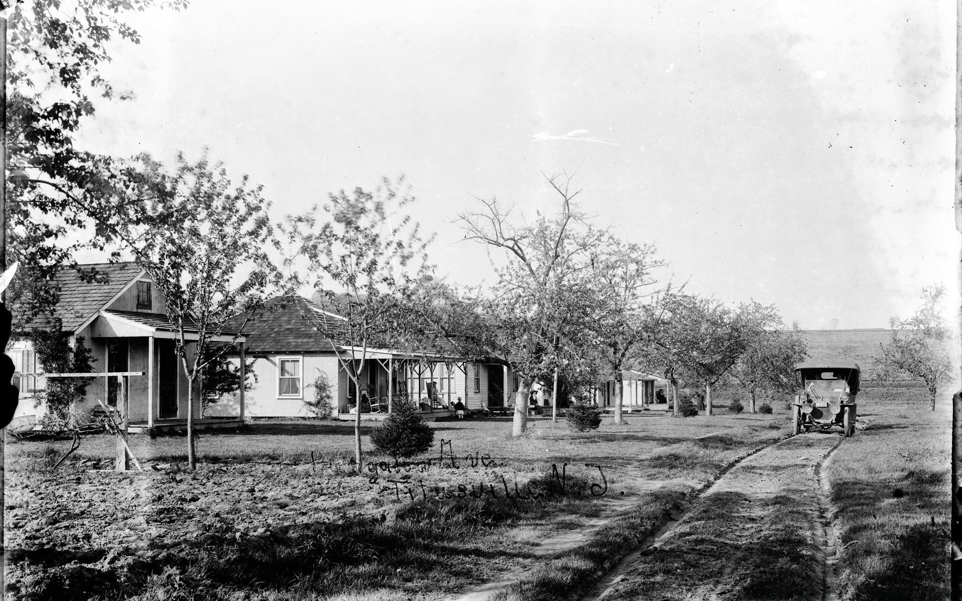 vintage casa casa monocromático guerra casa militar celeiro carro desastre