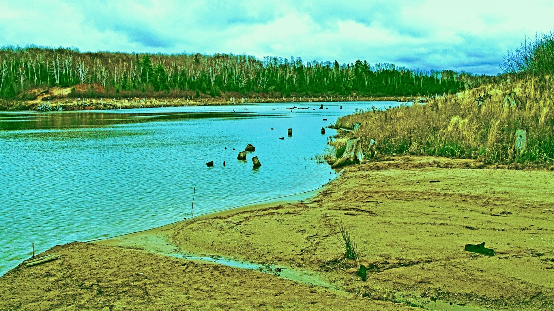 vintage eau paysage nature lac voyage à l extérieur scénique ciel été arbre rivière herbe bois réflexion belle piscine spectacle paysage agriculture