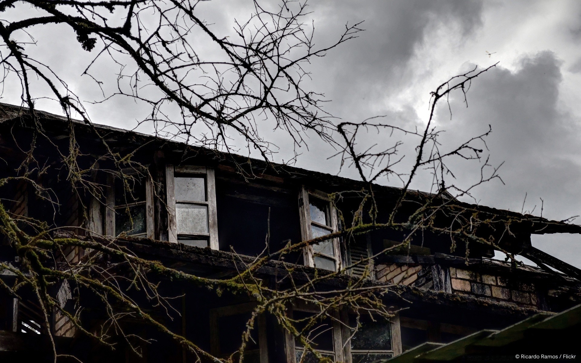 jahrgang holz haus haus verlassen architektur zuhause holz alt aus holz dach katastrophe gebrochen im freien himmel fenster abriss familie reisen