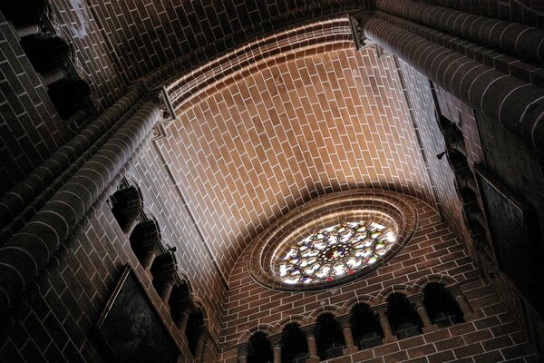 Catedrais católicas vista de dentro