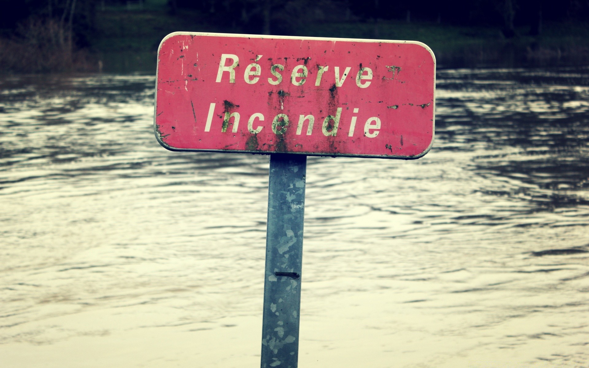 vintage strada segno guida acqua avvertimento viaggi traffico post simbolo sistema di trasporto desktop