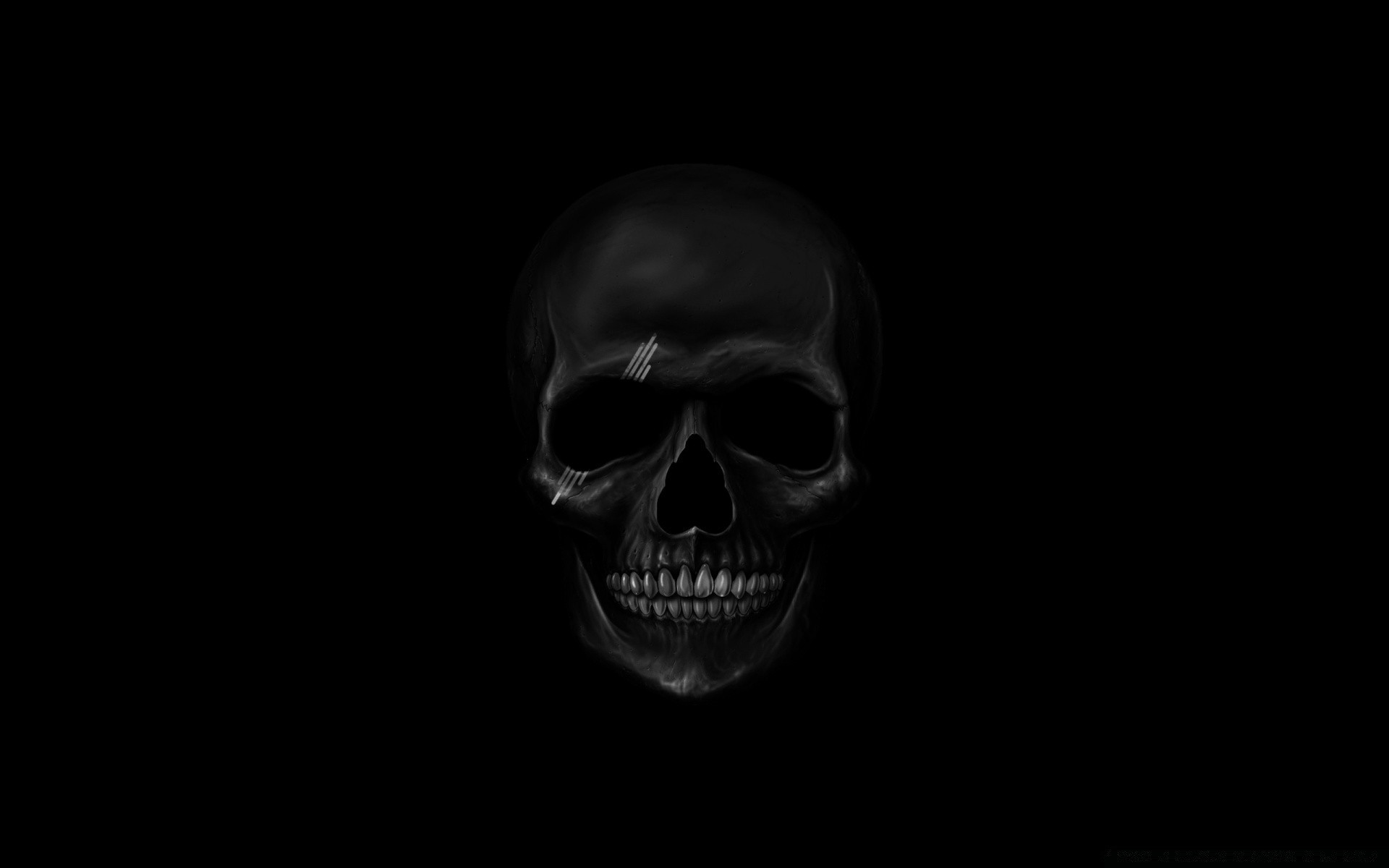 black horror frame skull monochrome dark halloween anatomy scary portrait eerie bone skittish one man face vicious adult fear creepy