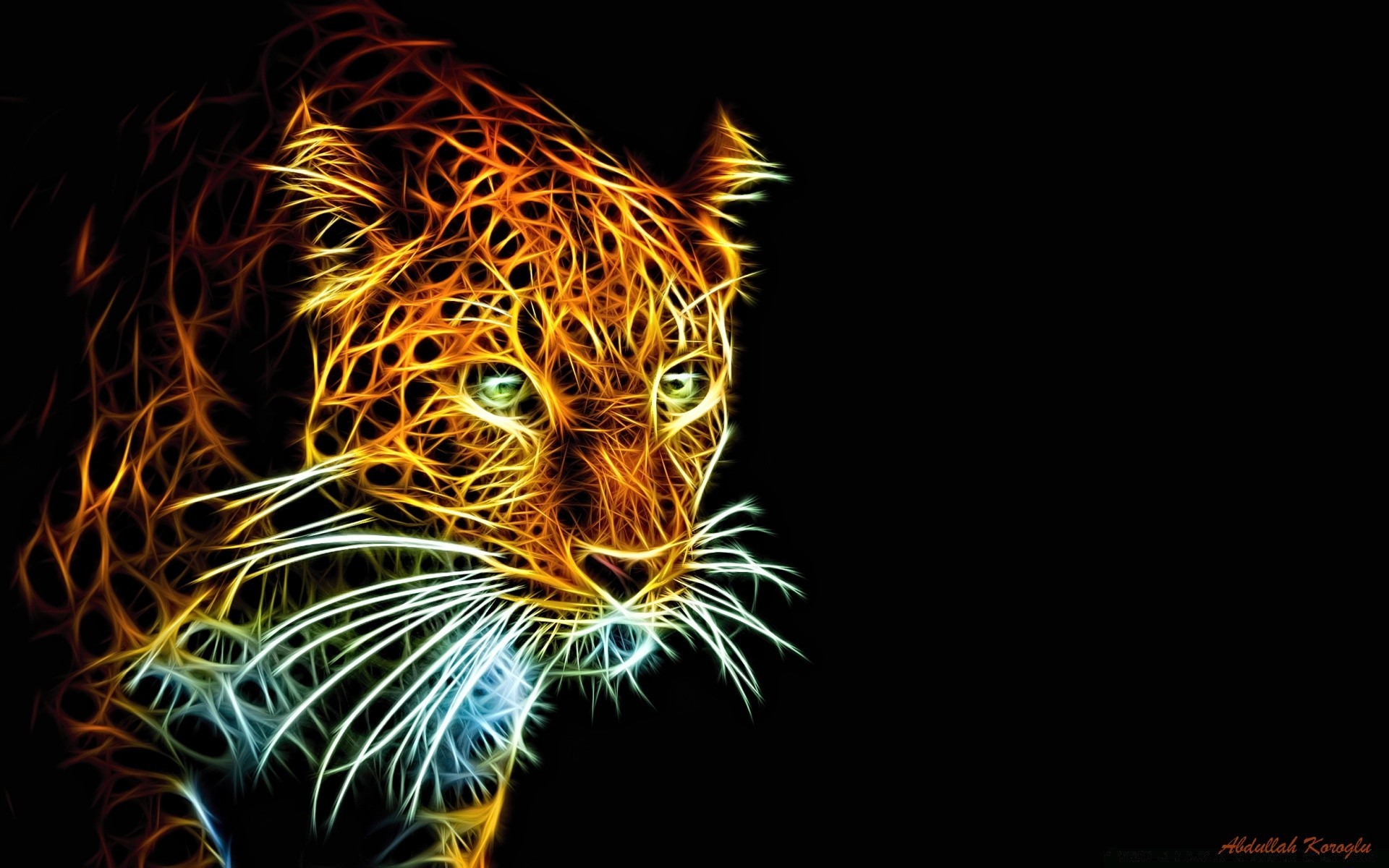 графика абстракция животные 3D загрузить