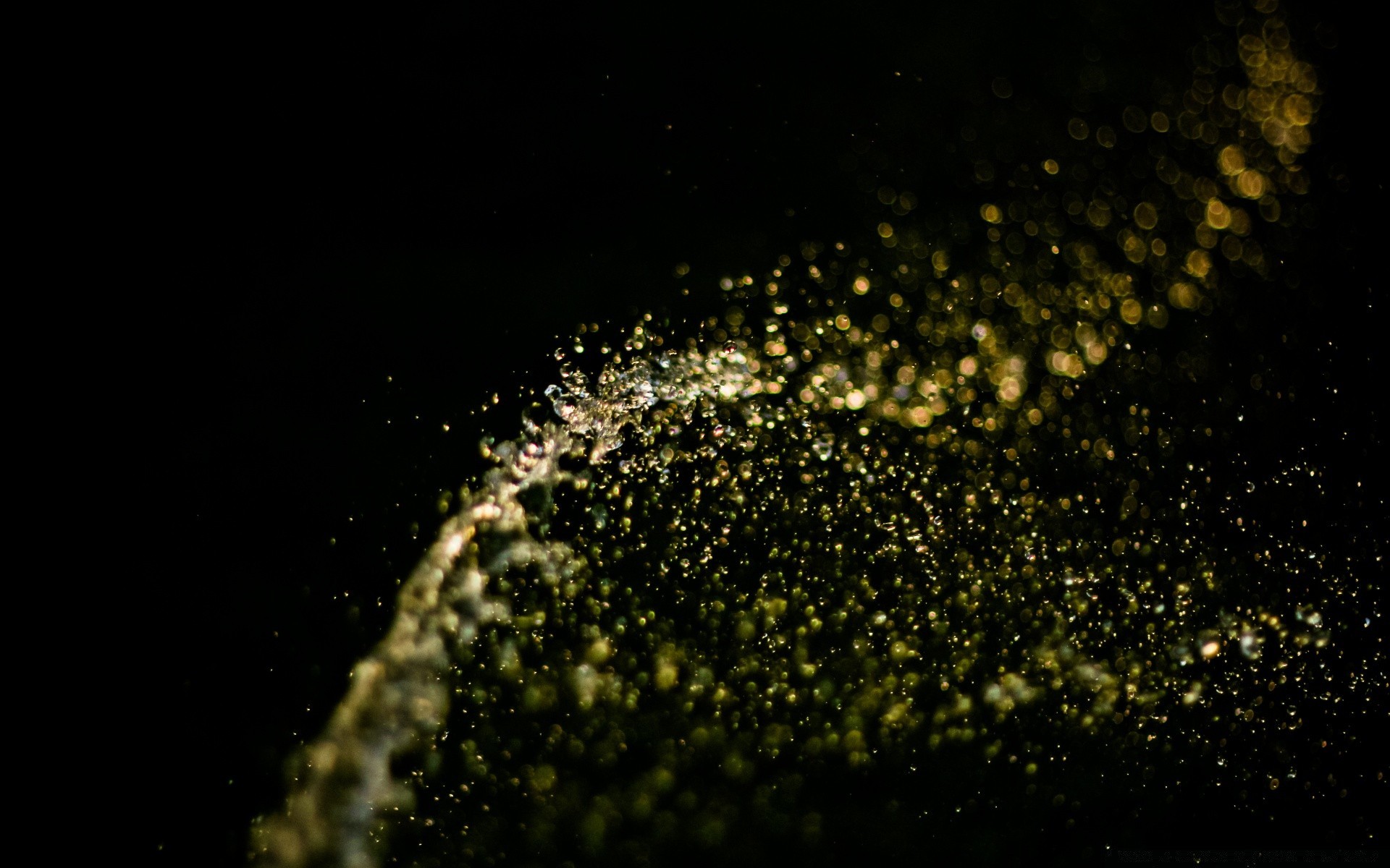 black water astronomy drop rain space desktop abstract dark bubble science dust nature wet shining