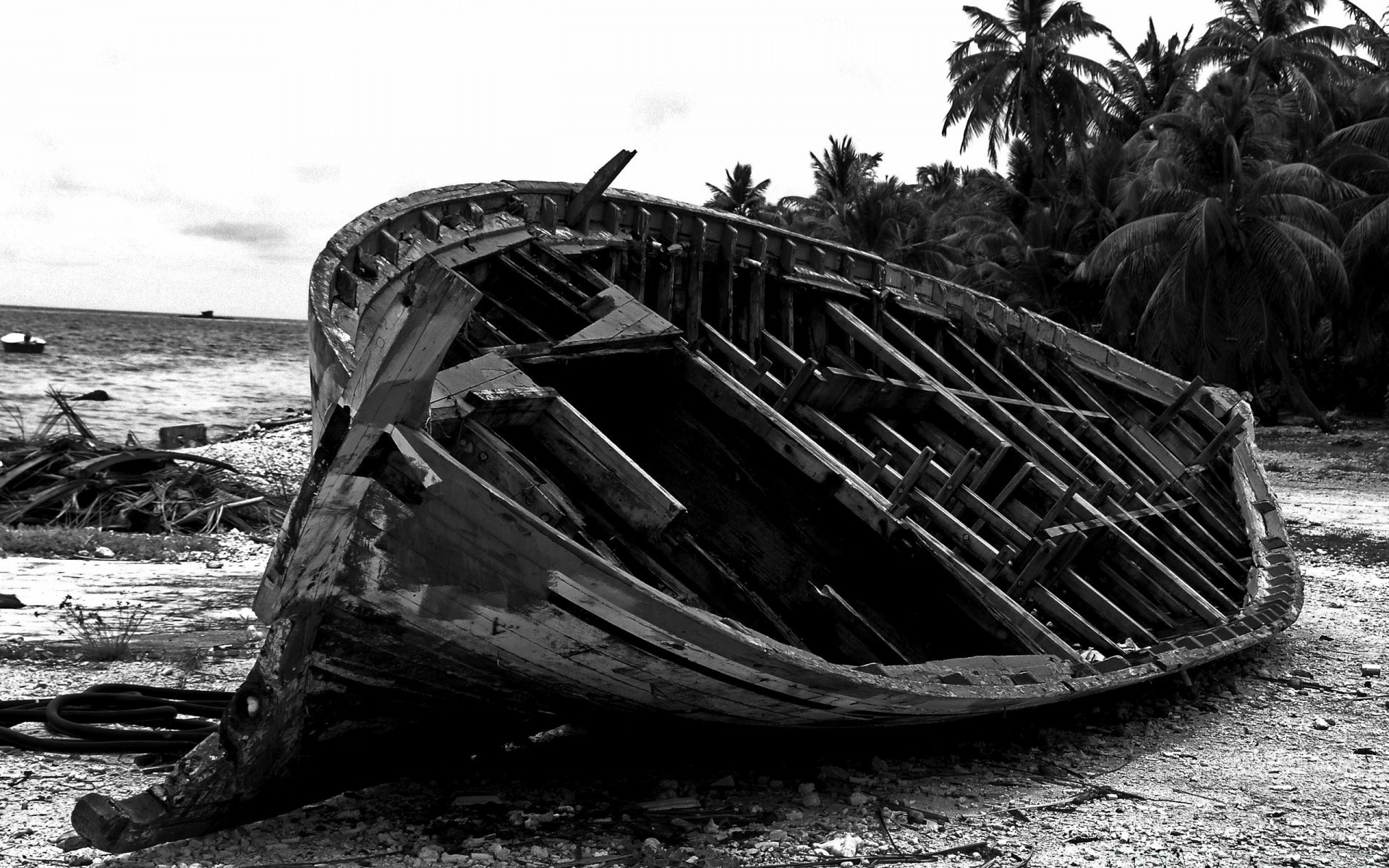 noir voiture système de transport bateau naufrage mer plage eau mer épave navire océan abandonné