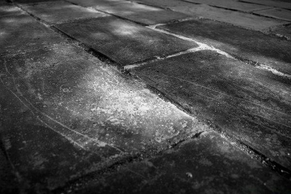 Beautiful texture of paving slabs