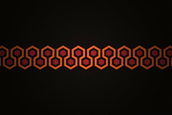 Honeycomb-shaped wallpaper texture